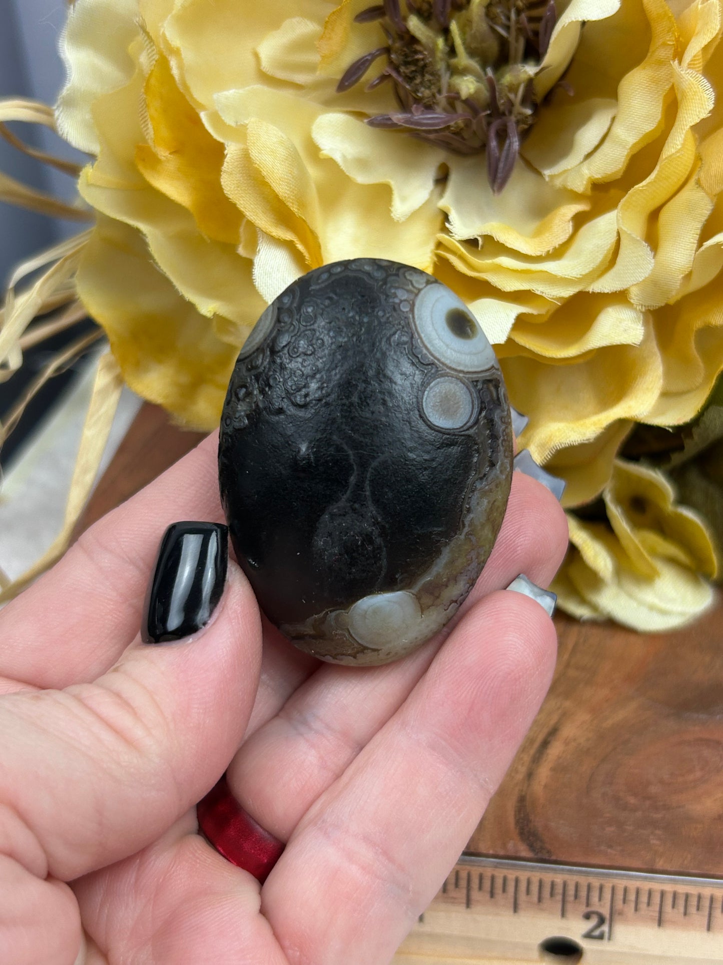 Gobi Agate Palm Stone