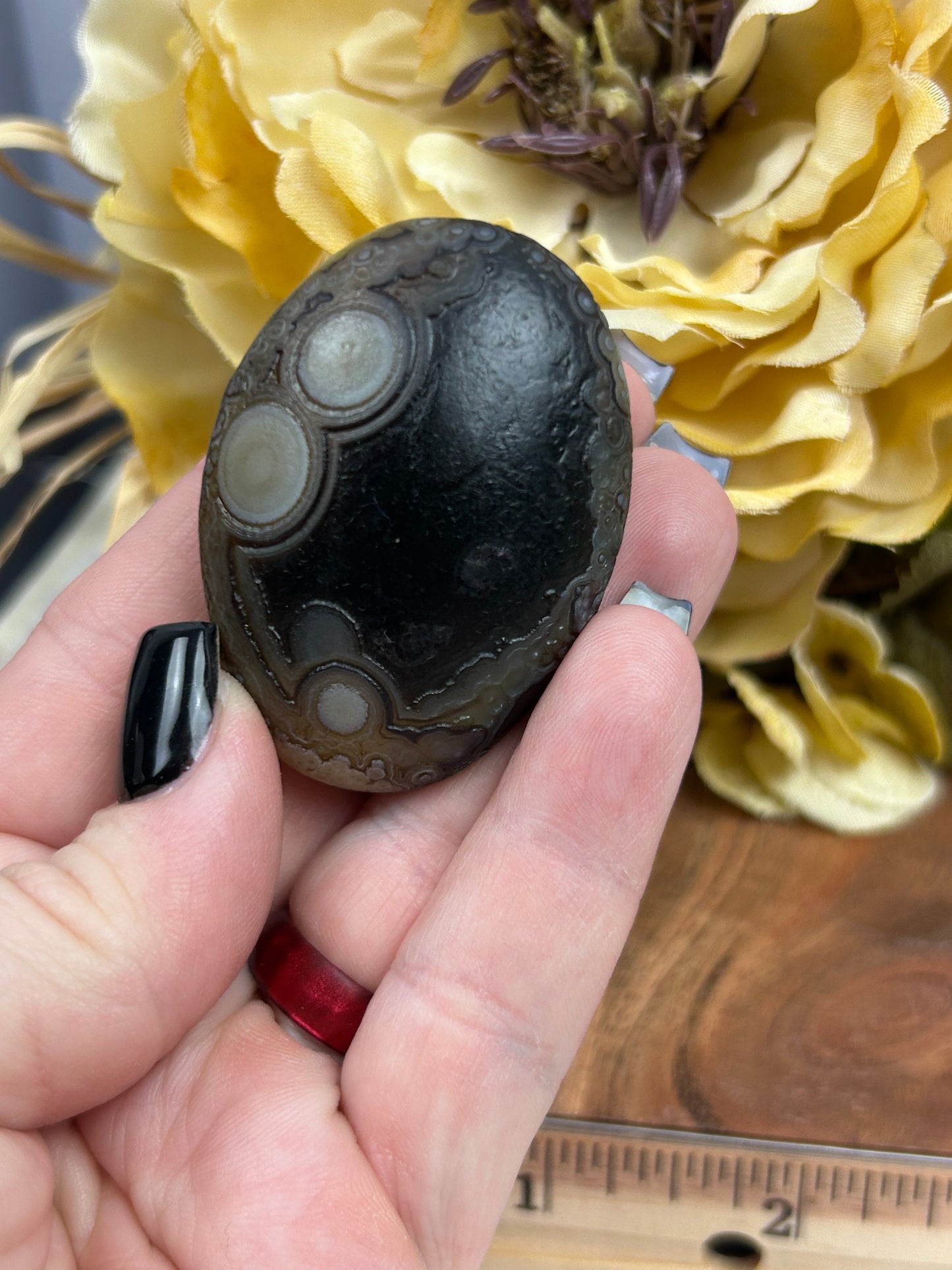 Gobi Agate Palm Stone