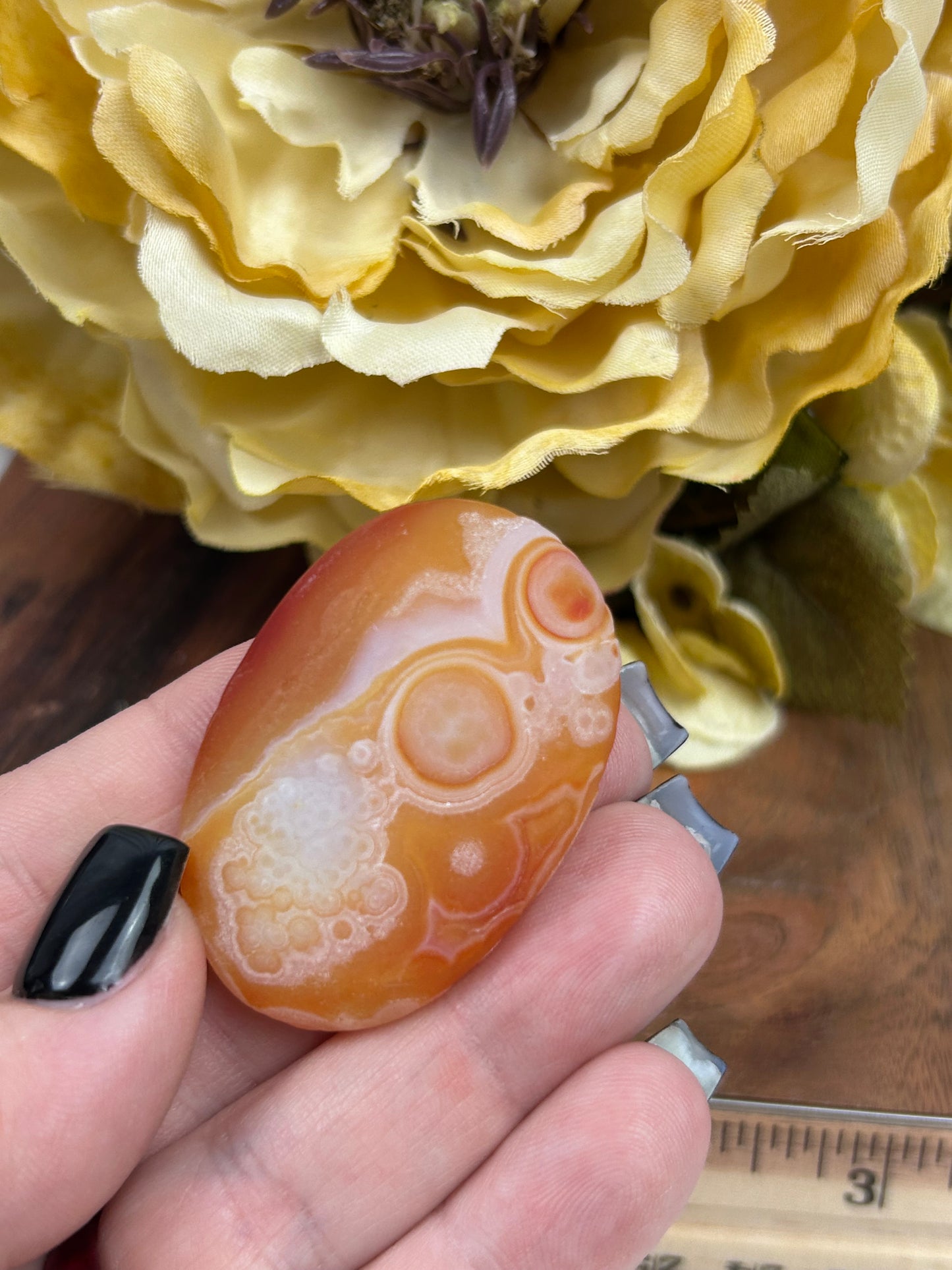 Gobi Agate Palm Stone