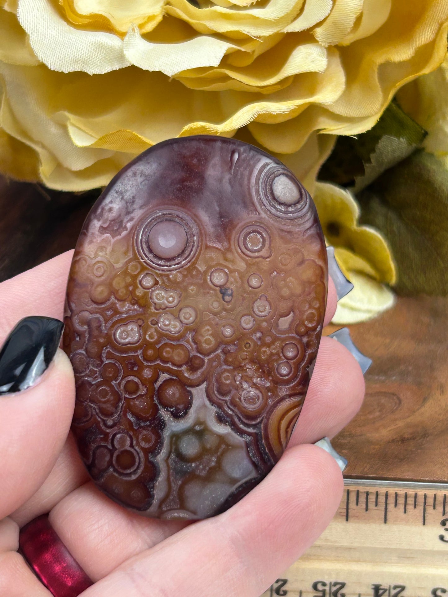 Gobi Agate Palm Stone