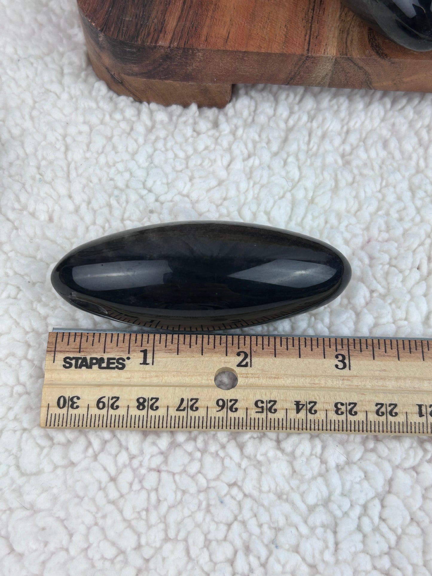 1 (One) Silver Sheen Obsidian Brahmanda - intuitively chosen