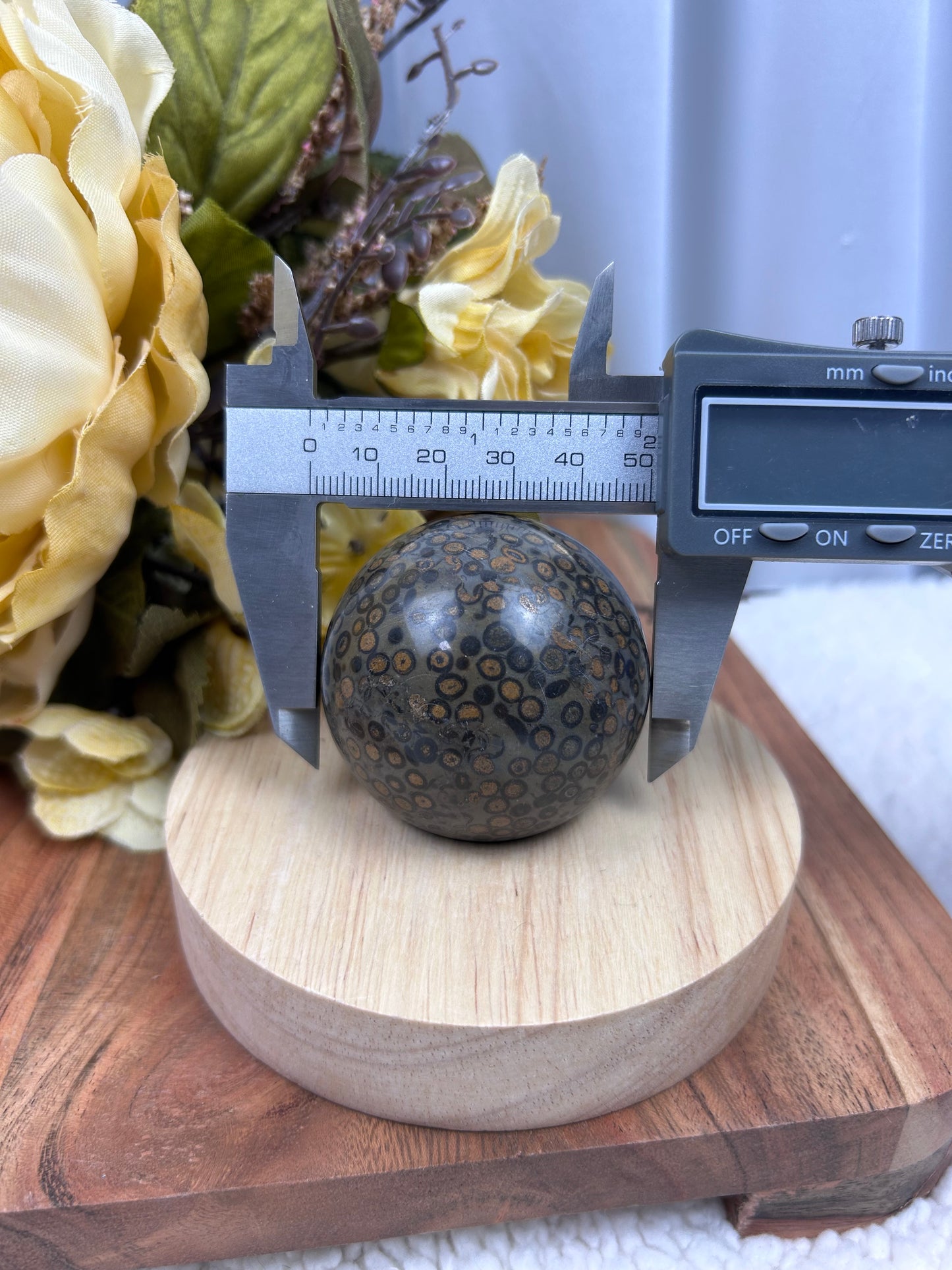 Leopardskin Jasper Sphere