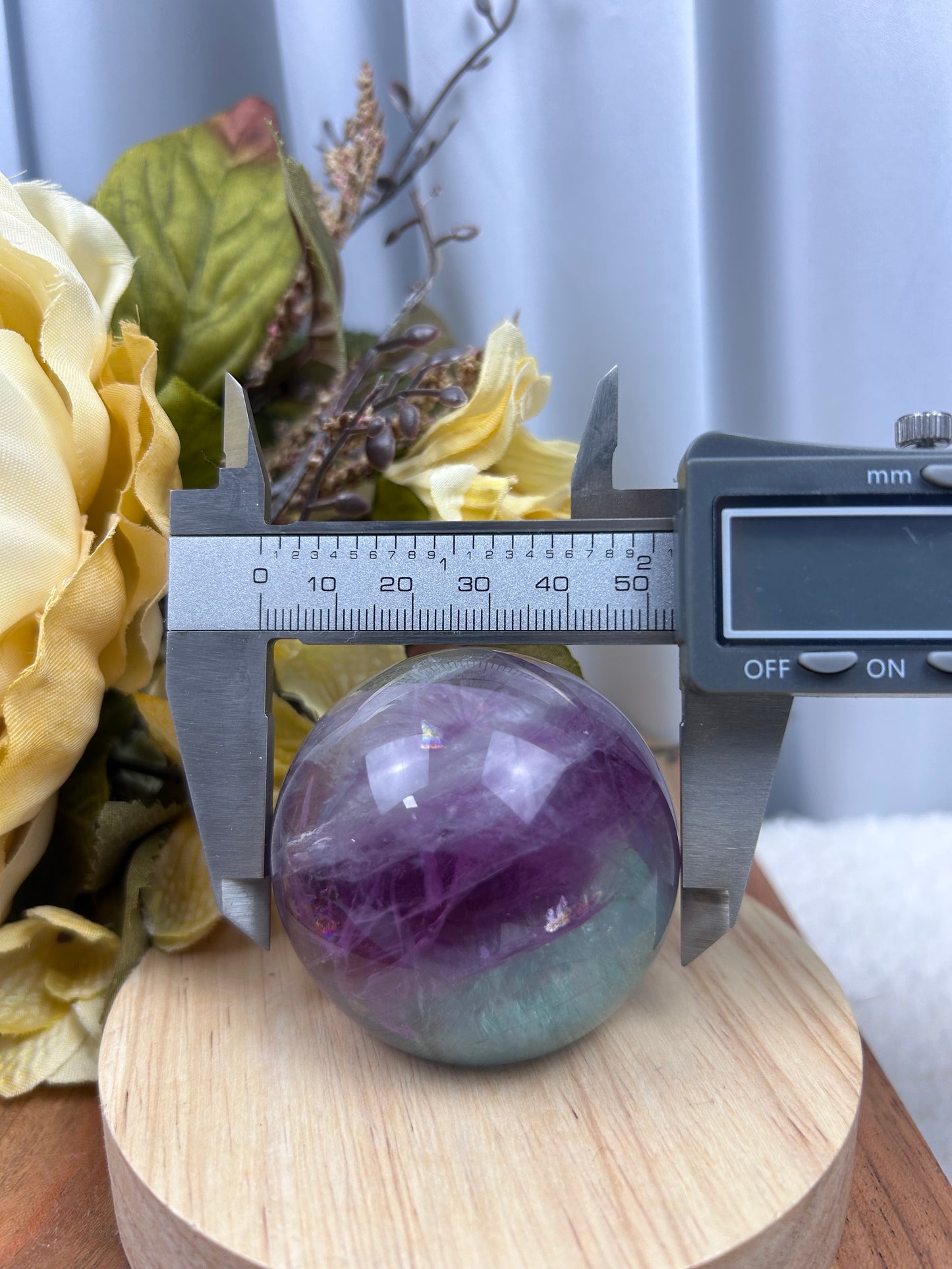 Watermelon Fluorite Sphere