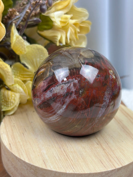Petrified Wood Sphere