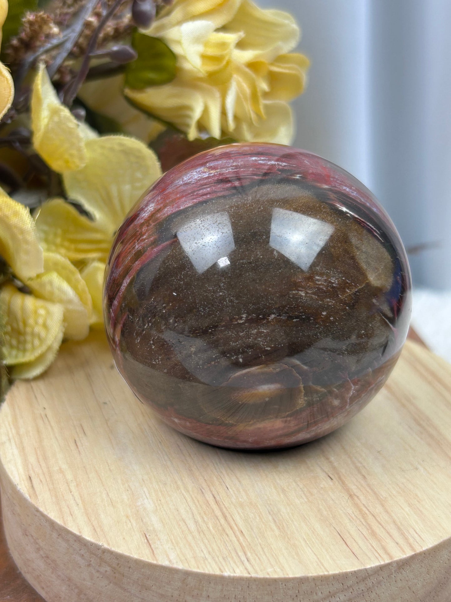 Petrified Wood Sphere