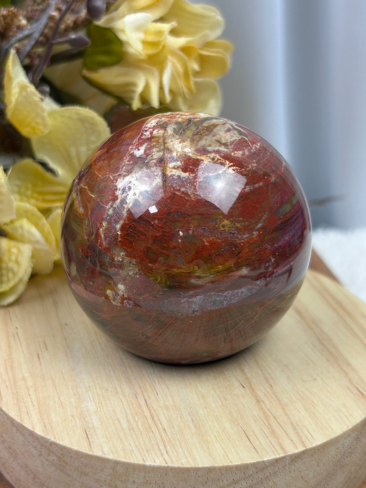 Petrified Wood Sphere