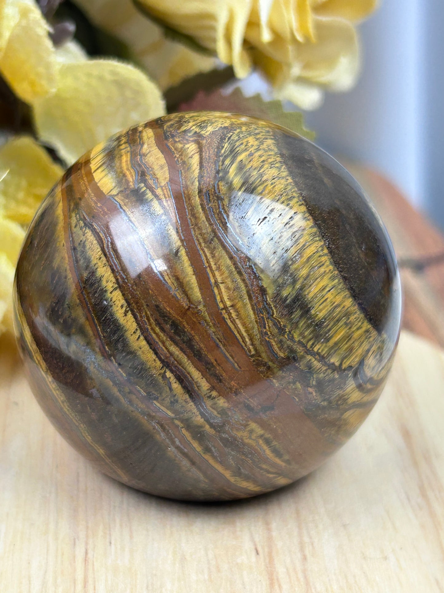 Tigers Eye Sphere