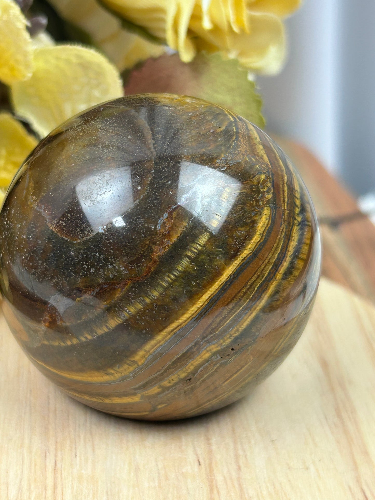 Tigers Eye Sphere