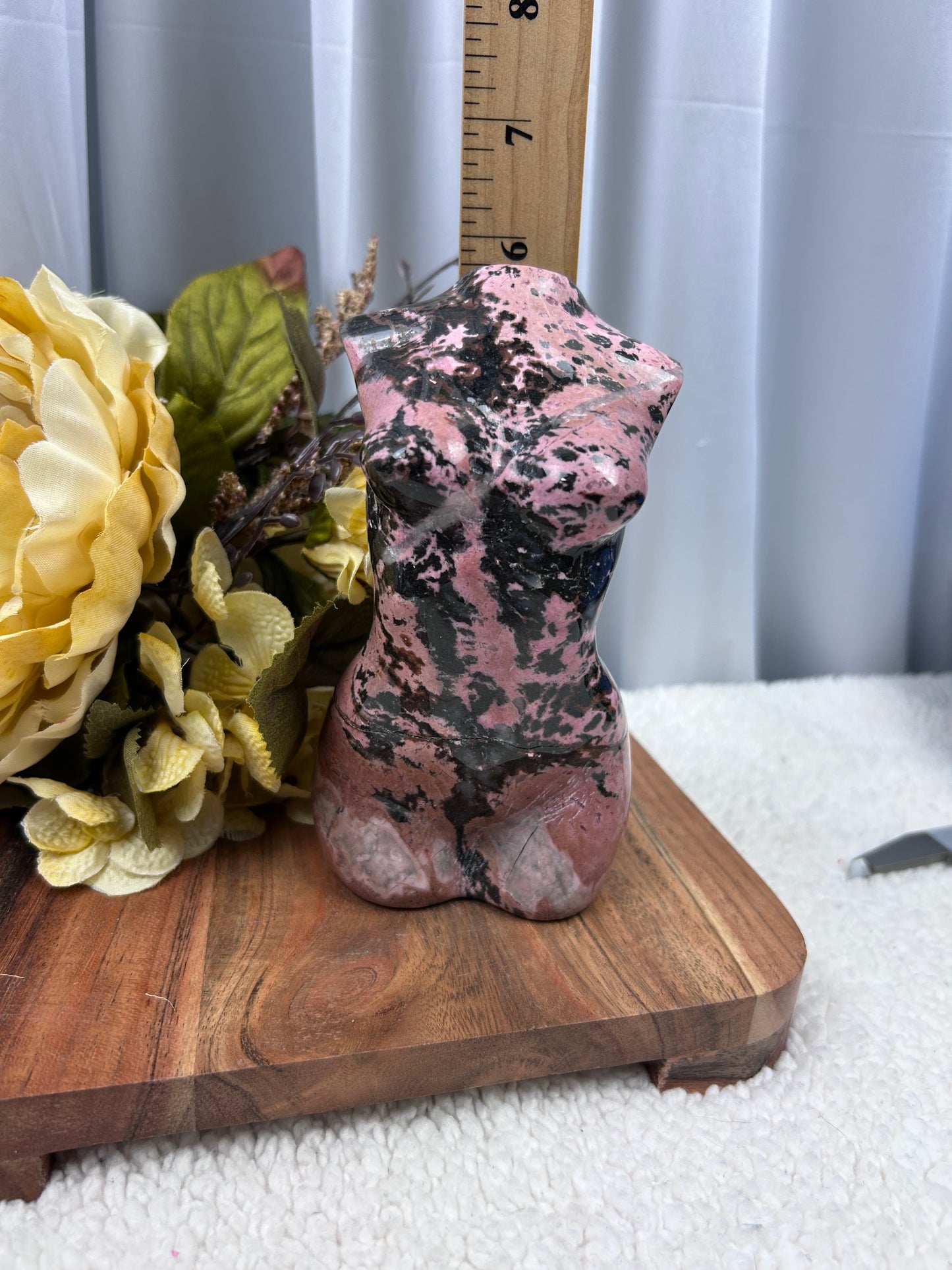 Rhodonite Goddess Torso