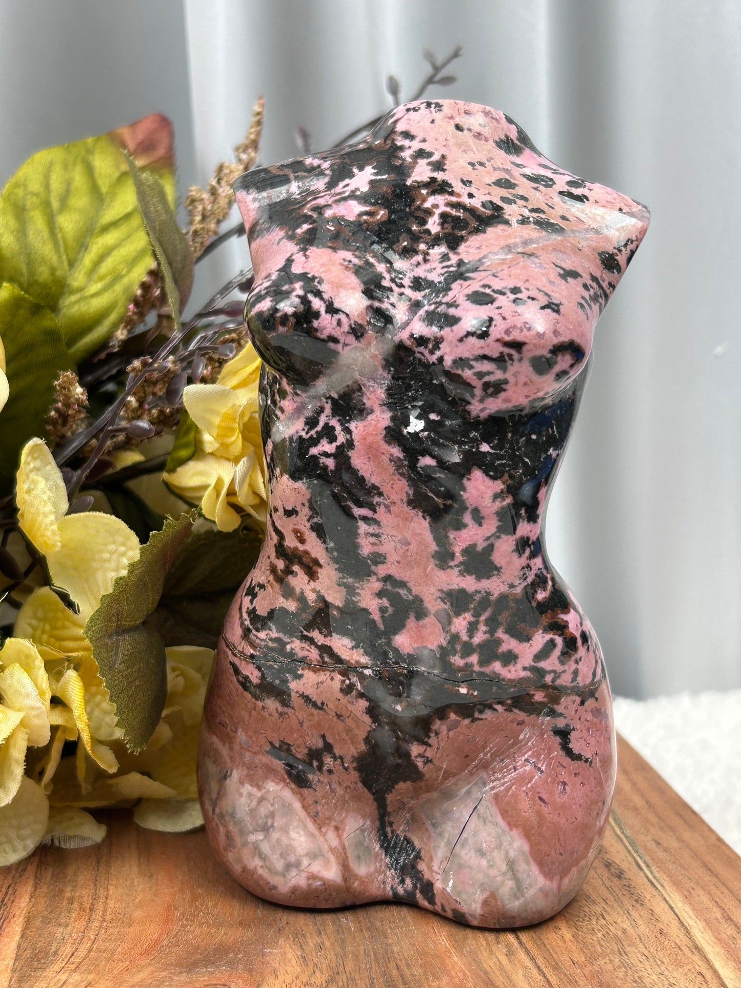 Rhodonite Goddess Torso