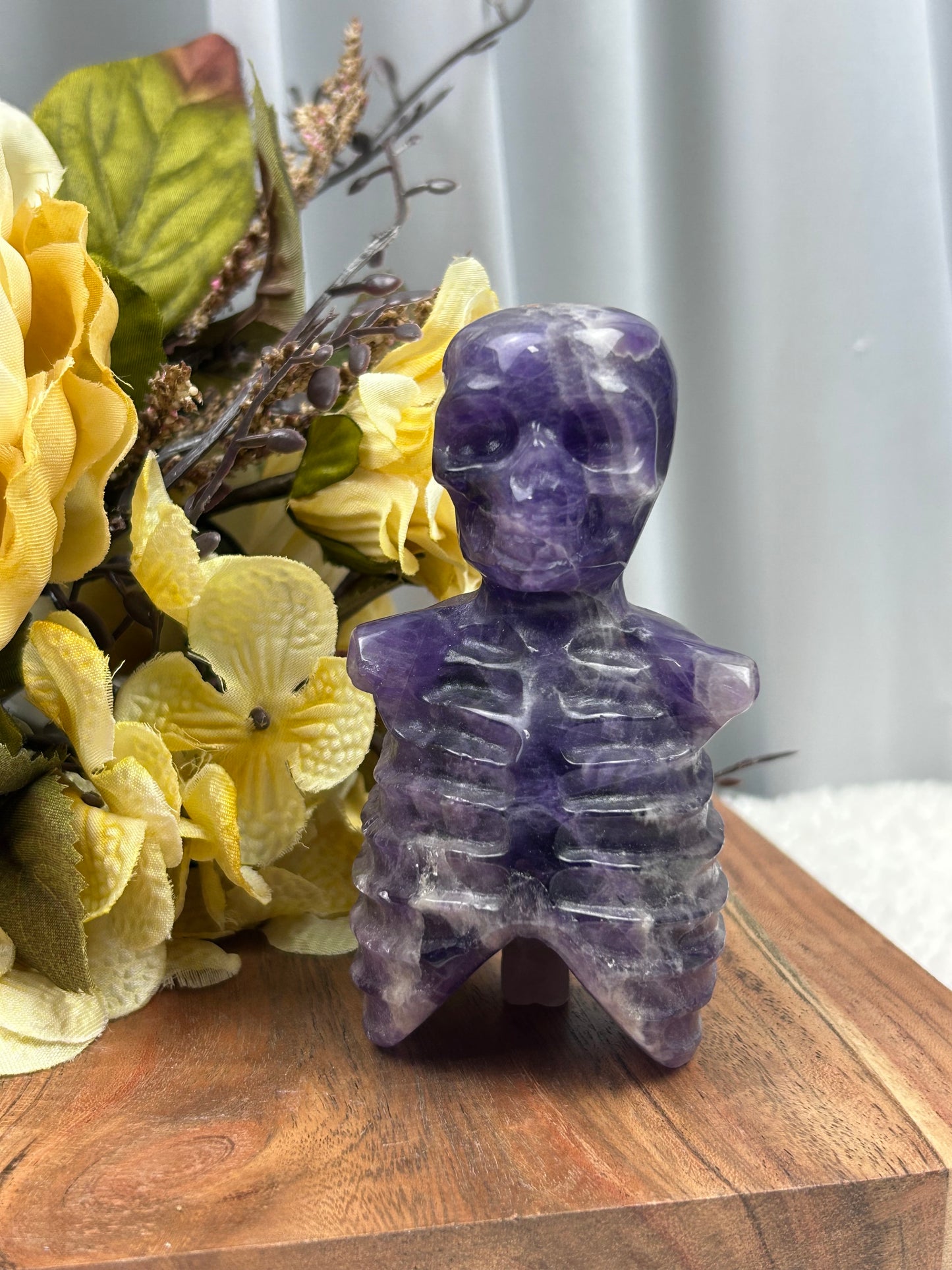 Dream Amethyst Skeleton Torso