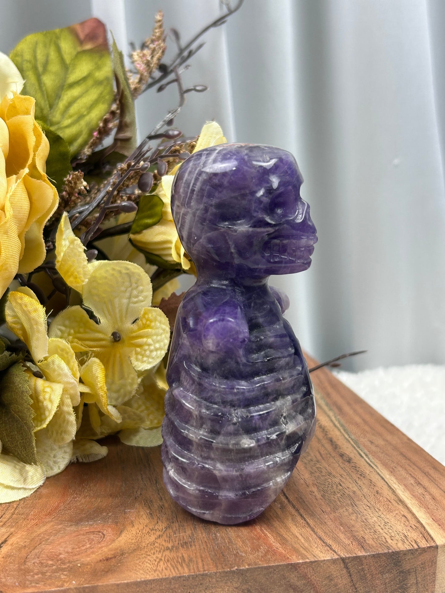 Dream Amethyst Skeleton Torso