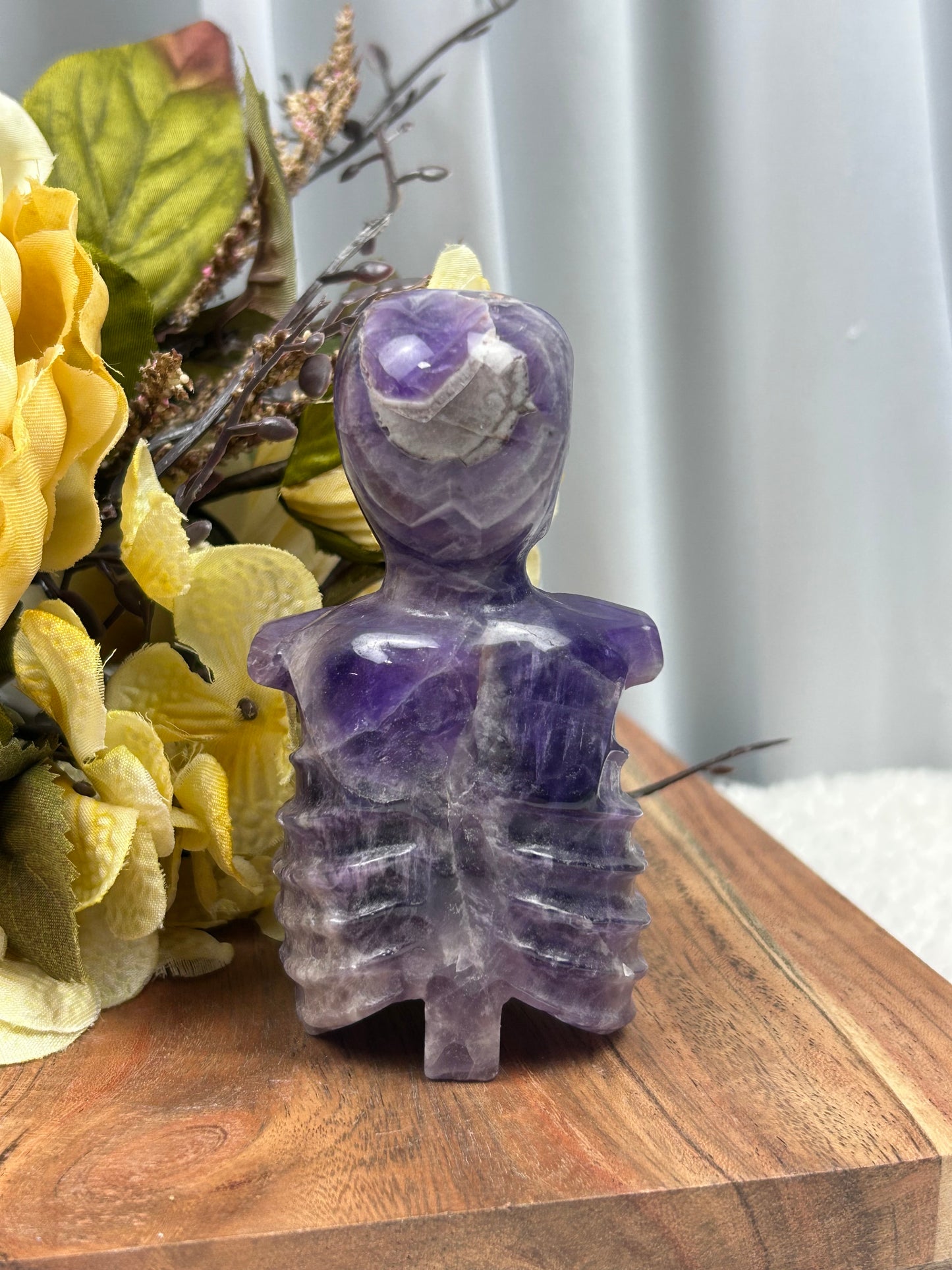Dream Amethyst Skeleton Torso