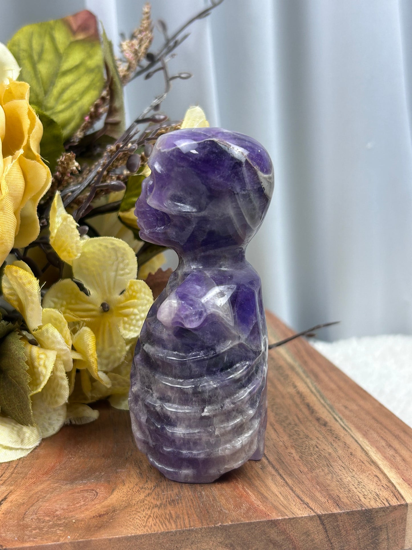 Dream Amethyst Skeleton Torso