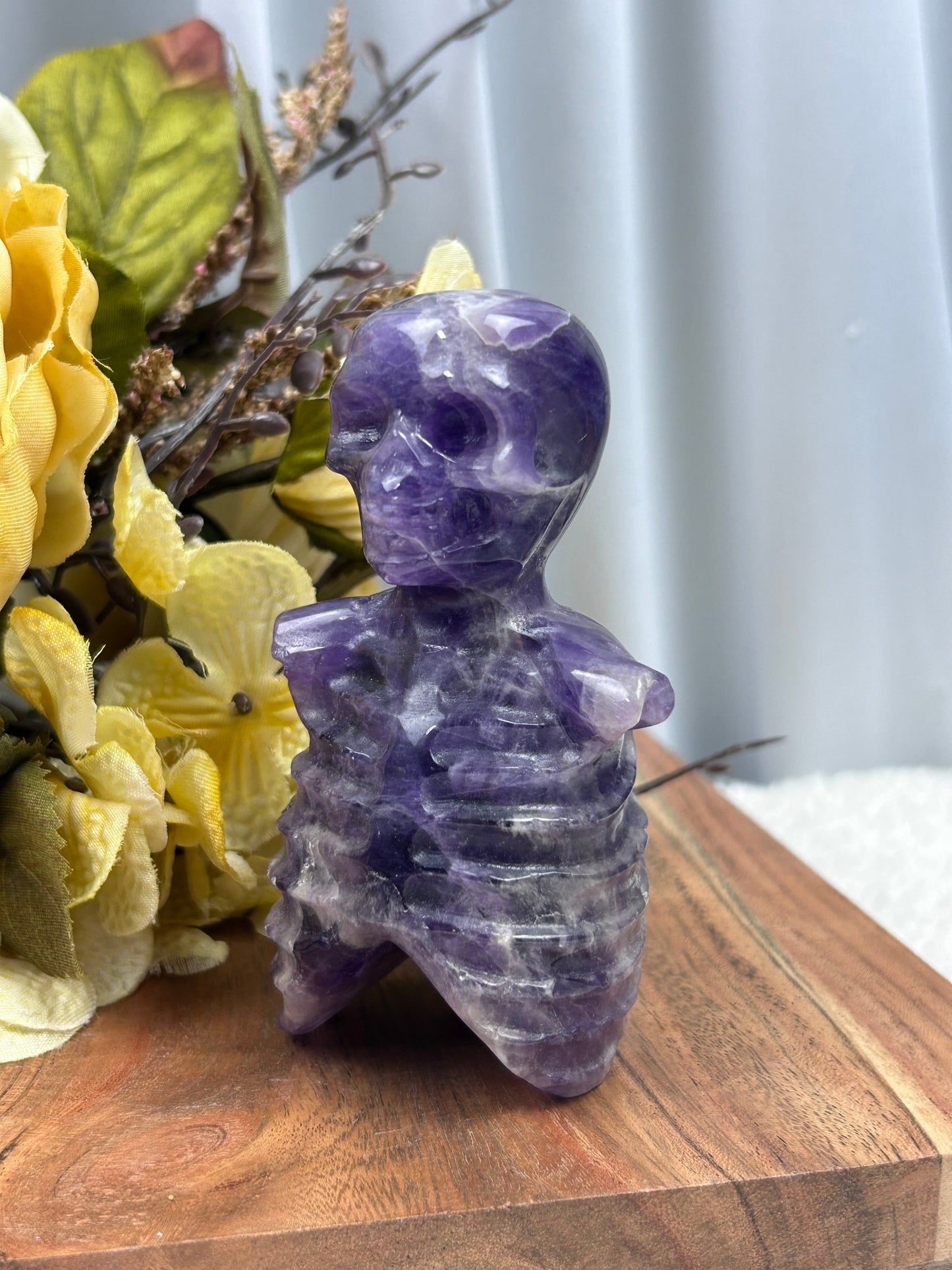 Dream Amethyst Skeleton Torso