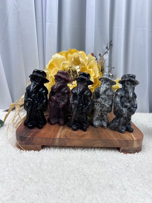 Plague Doctor Carving