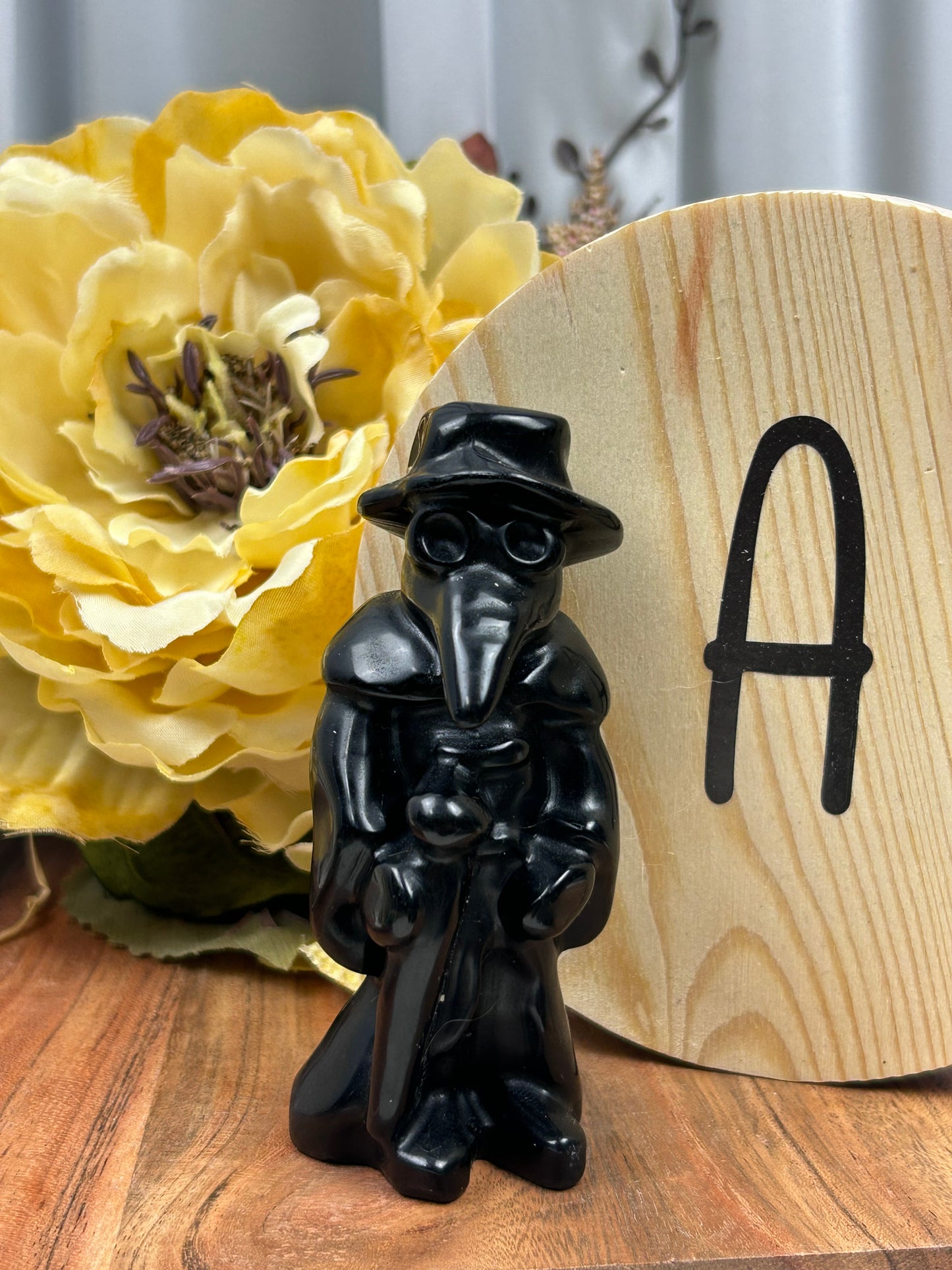 Plague Doctor Carving