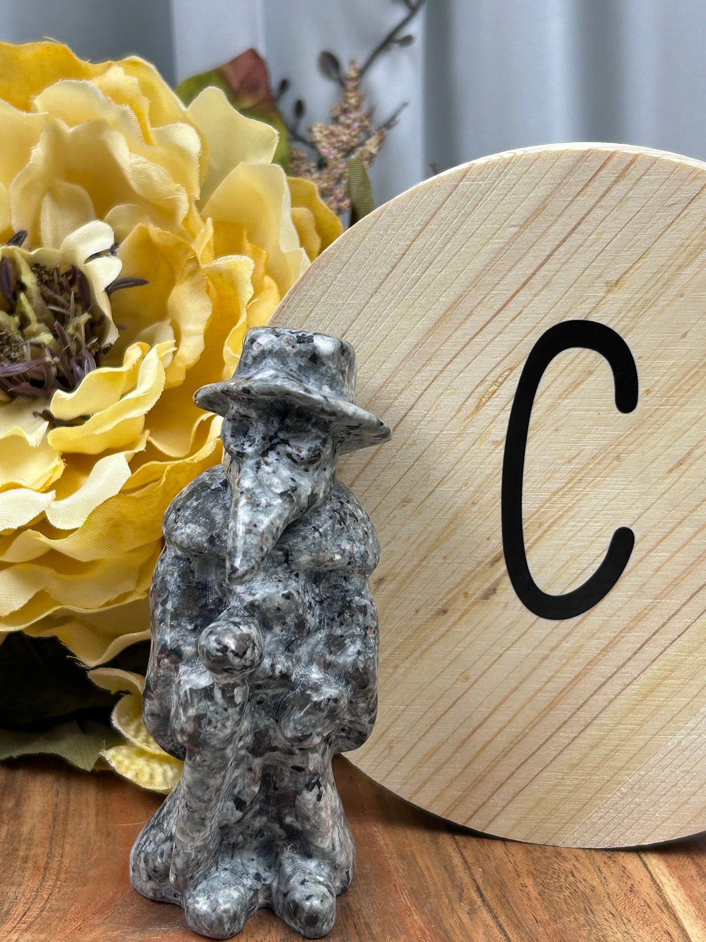 Plague Doctor Carving