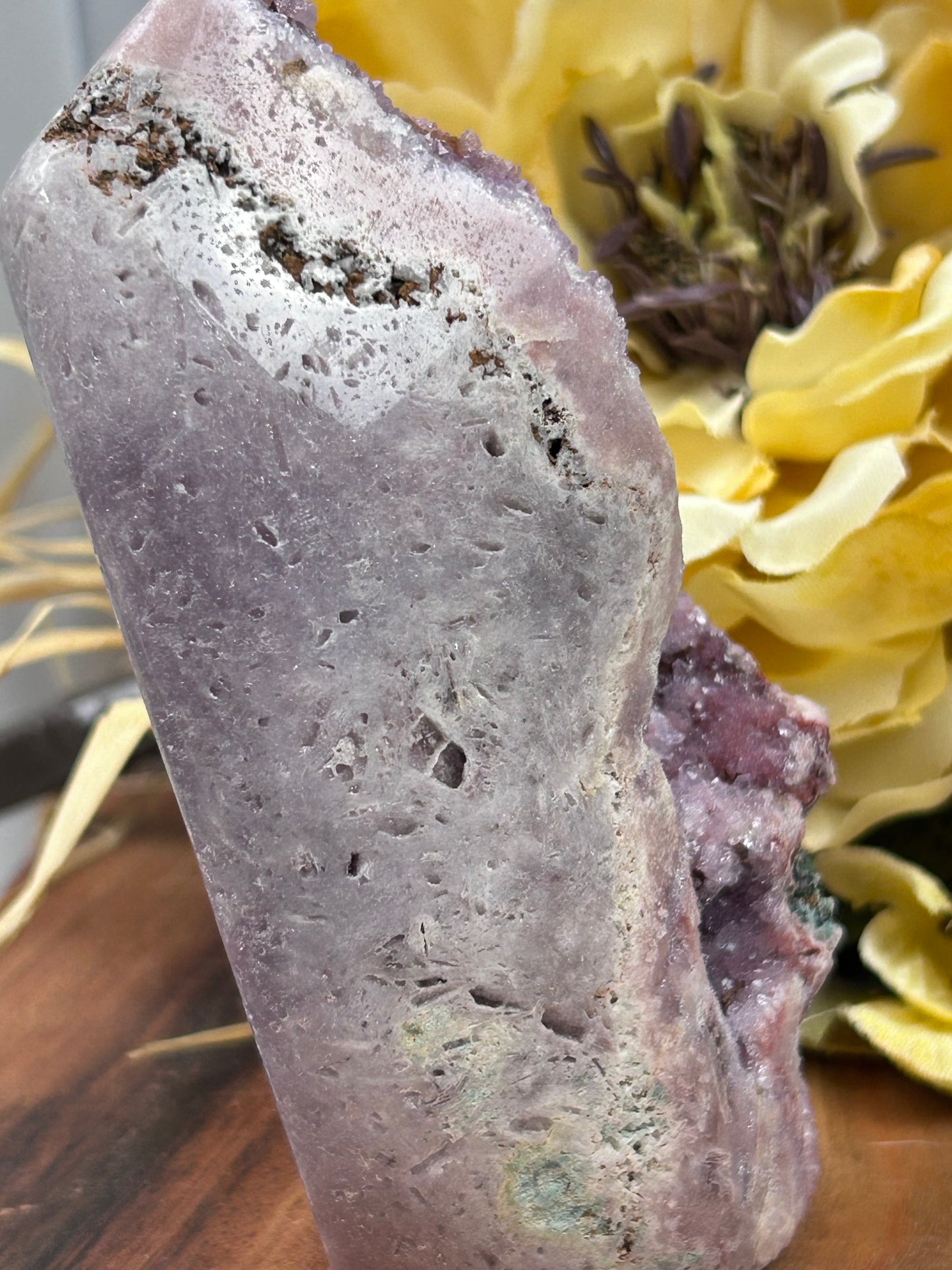 Druzy Pink Amethyst Freeform