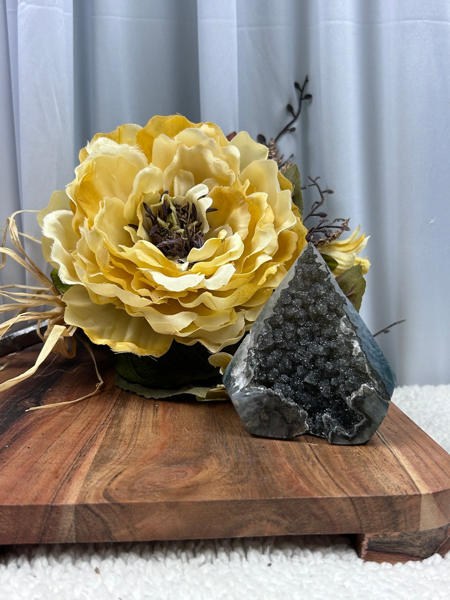 Sugar Druzy Agate Diamond