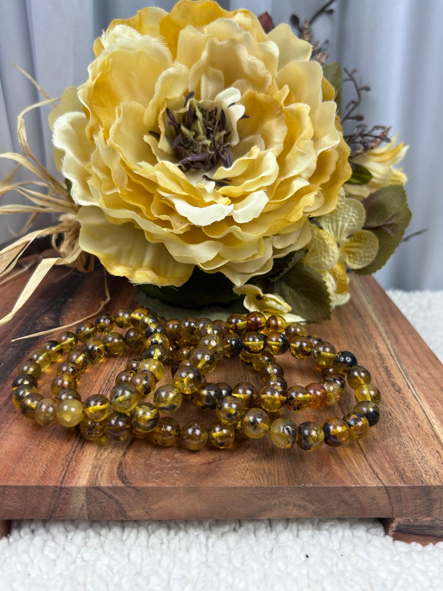 One (1) Amber Bracelet - Intuitively Chosen