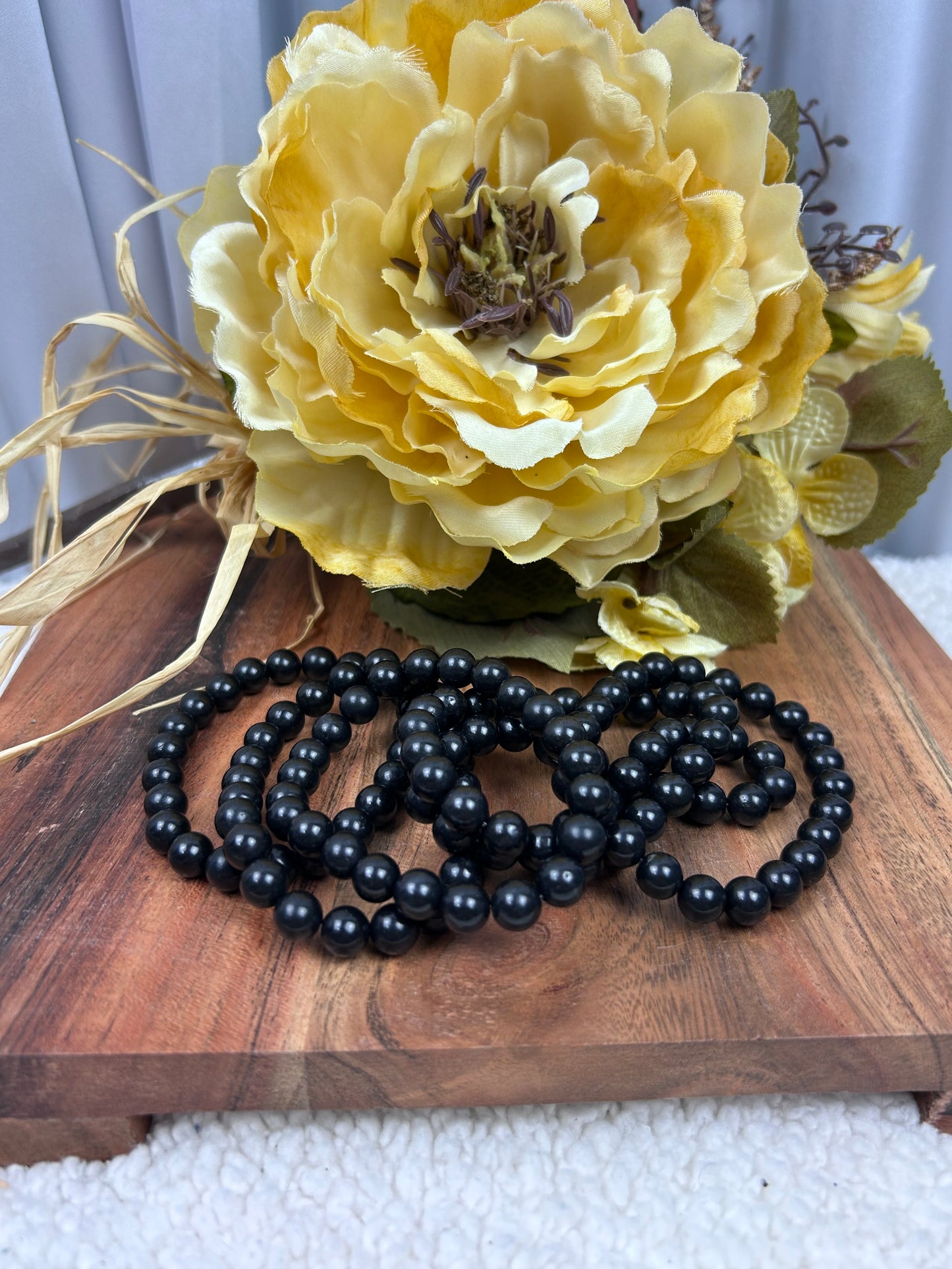 One (1) Shungite Bracelet - Intuitively Chosen