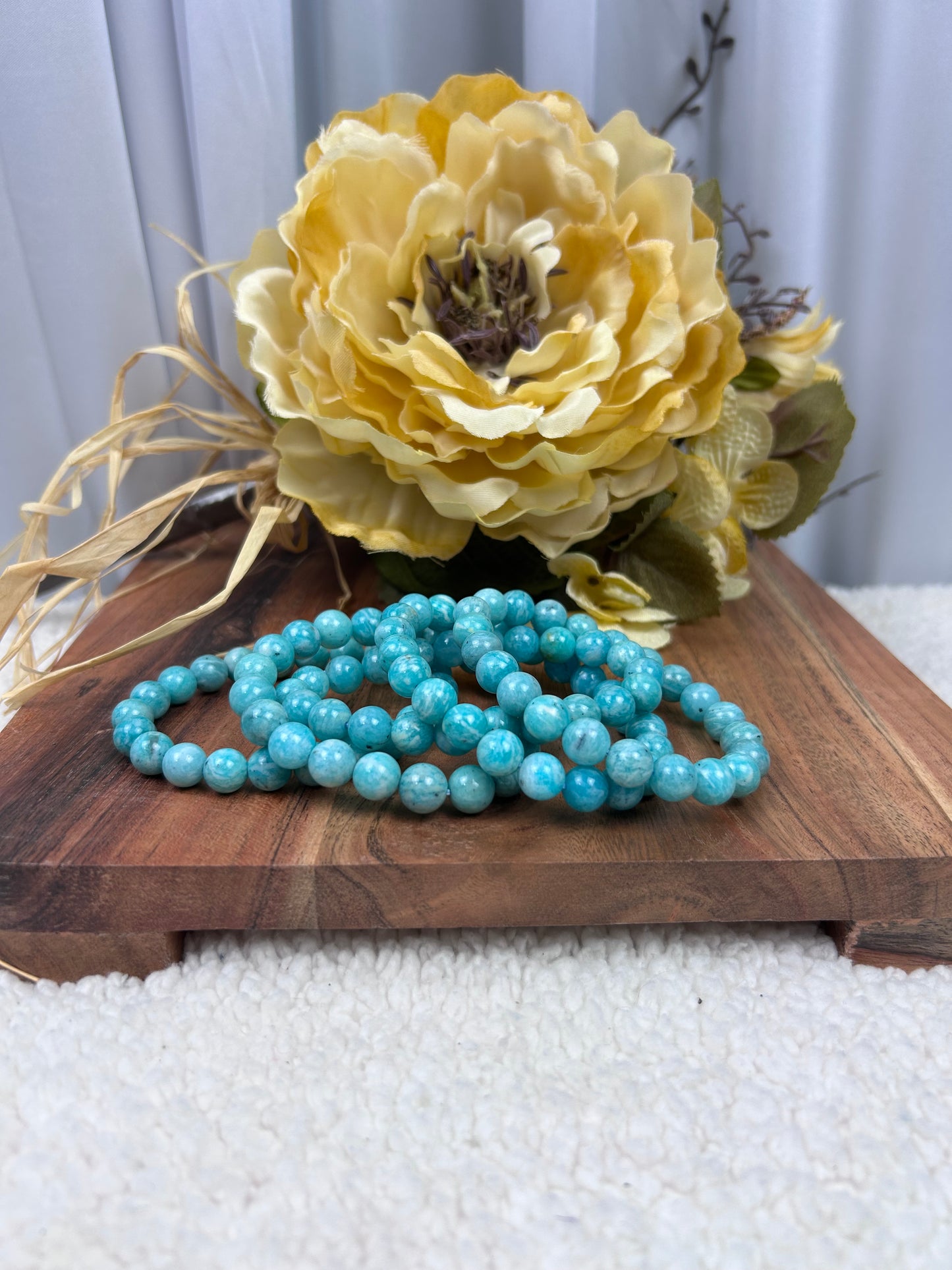 One (1) Amazonite Bracelet - Intuitively Chosen