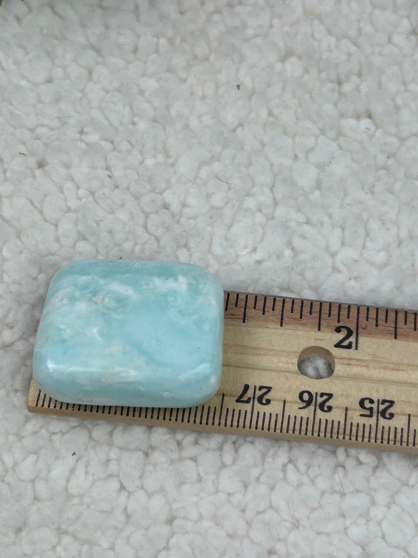 One (1) Caribbean Calcite Tumble - Intuitively Chosen