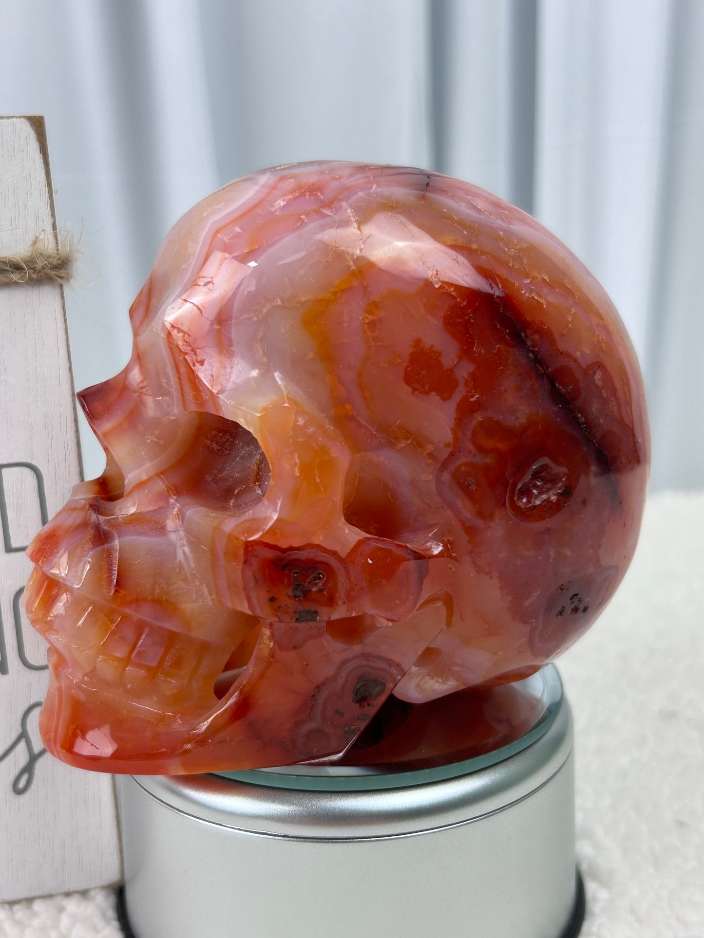 Carnelian Skull #1
