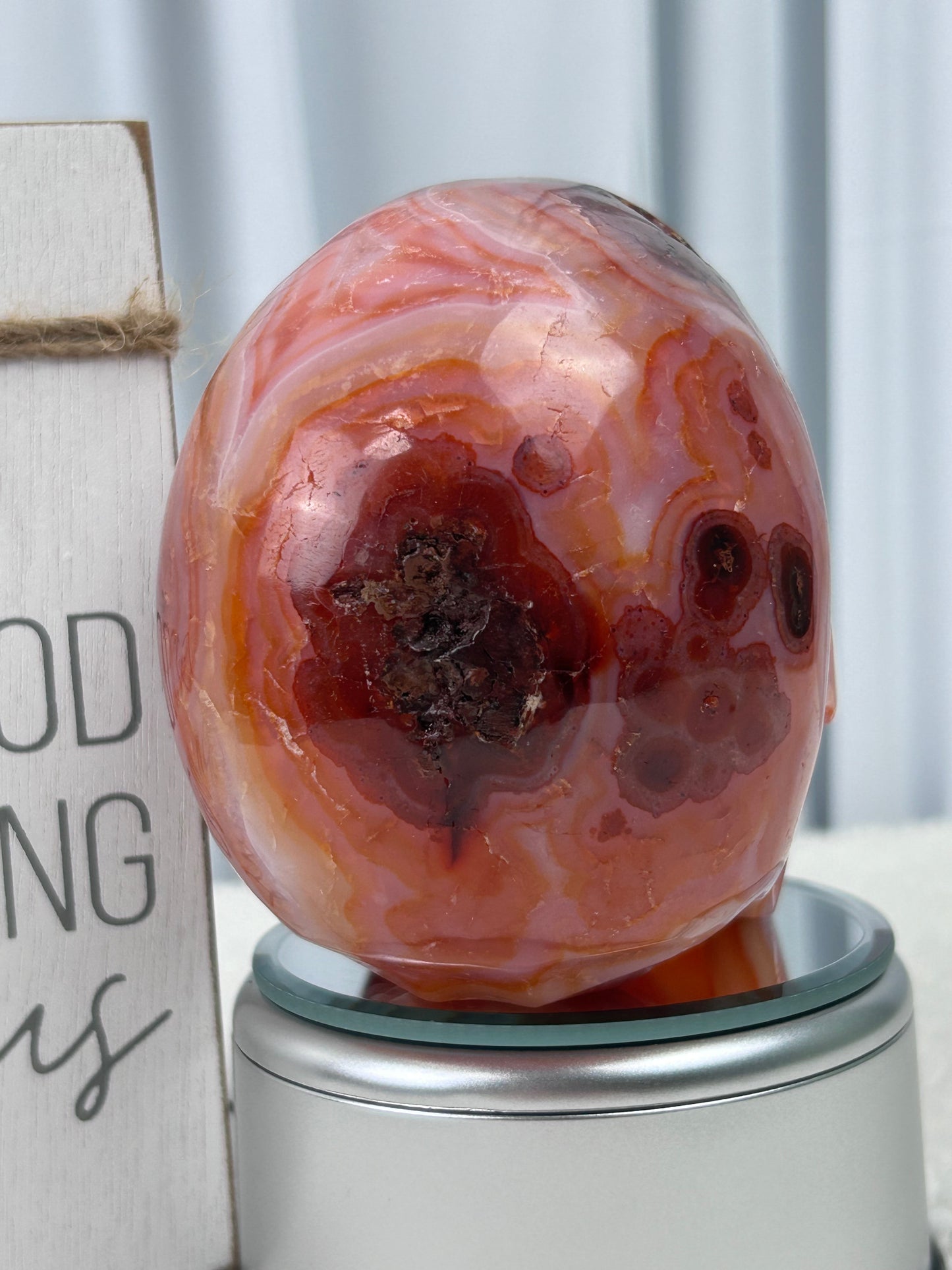 Carnelian Skull #1
