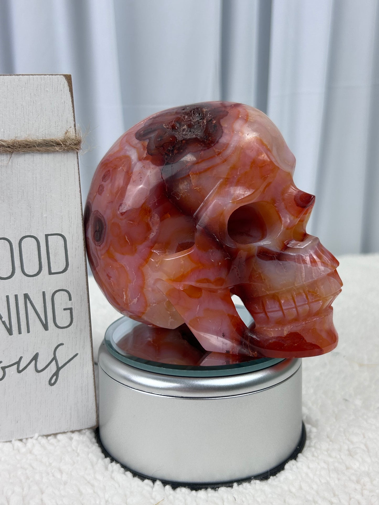 Carnelian Skull #1