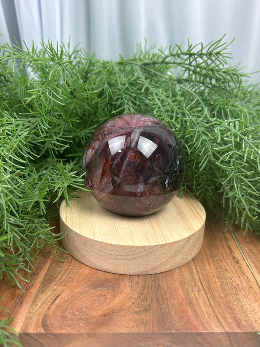 Fire Quartz Sphere