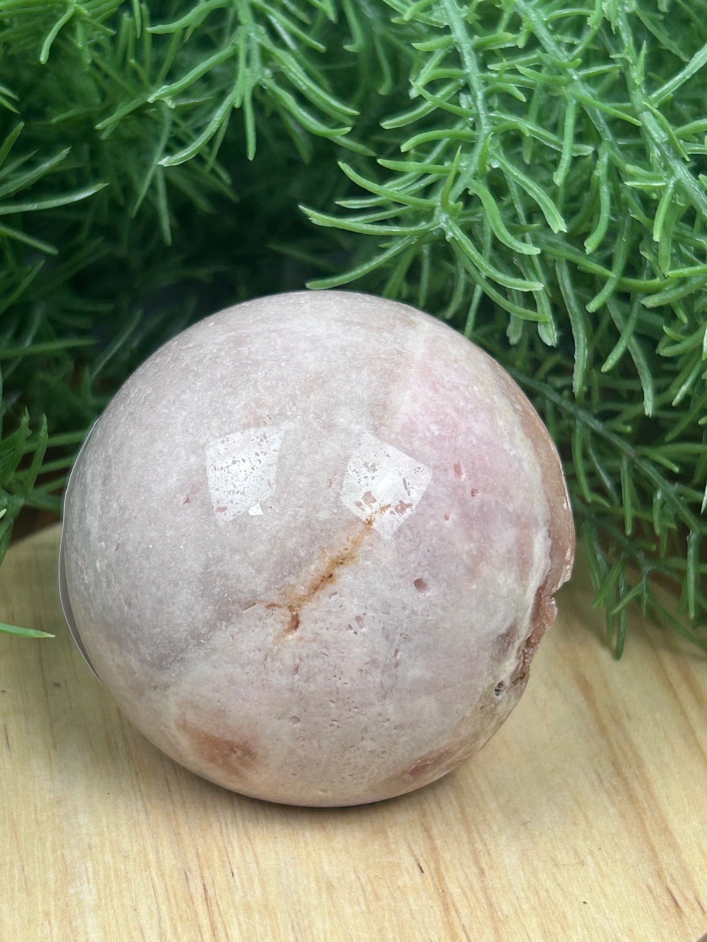 Druzy Pink Amethyst Sphere