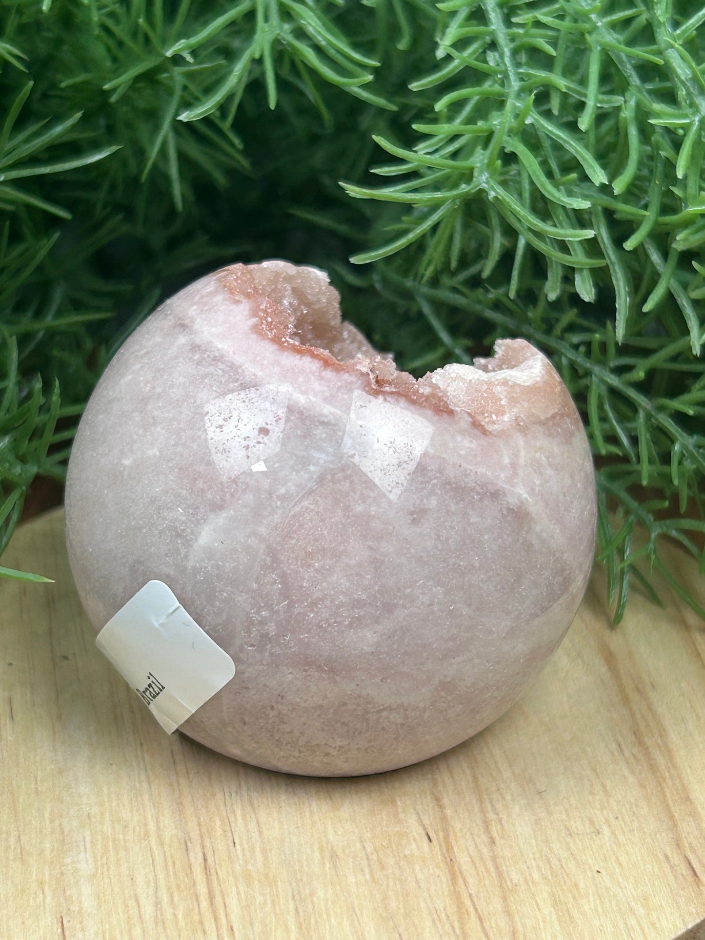 Druzy Pink Amethyst Sphere