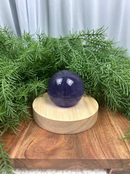 Purple Fluorite Sphere (High Quality)