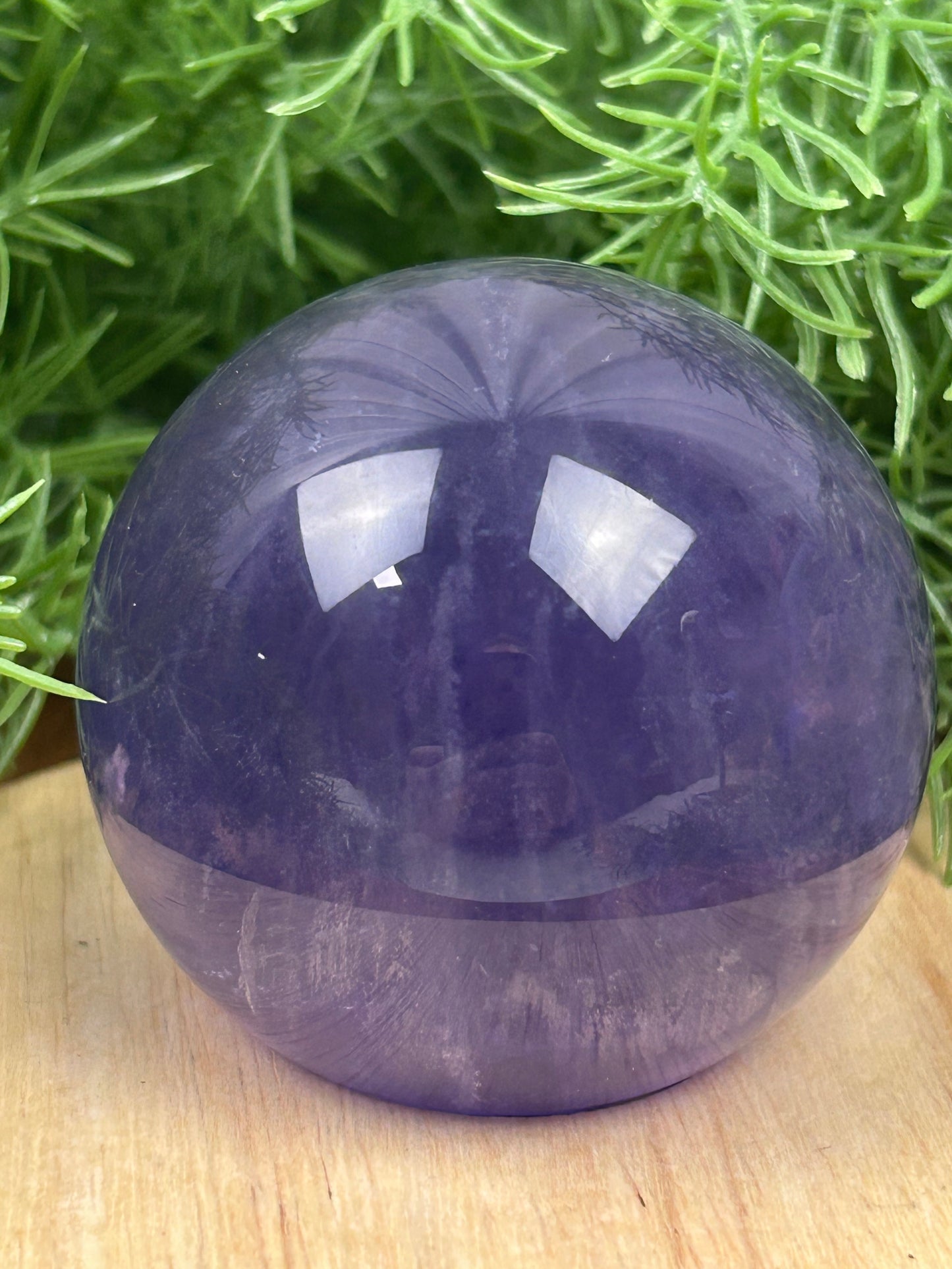 Purple Fluorite Sphere (High Quality)