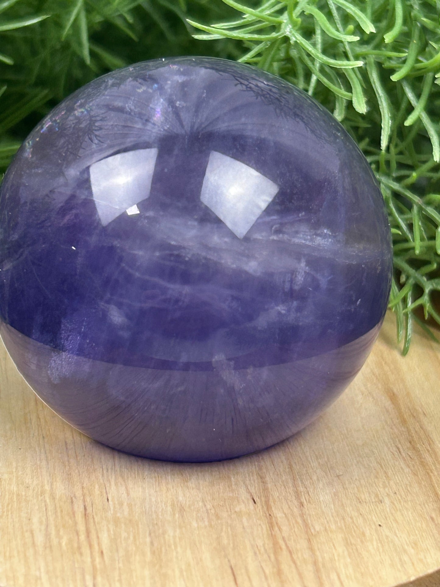 Purple Fluorite Sphere (High Quality)