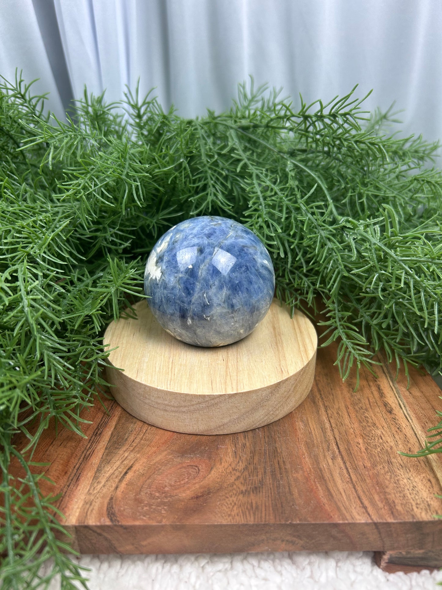 Blue Kyanite Sphere