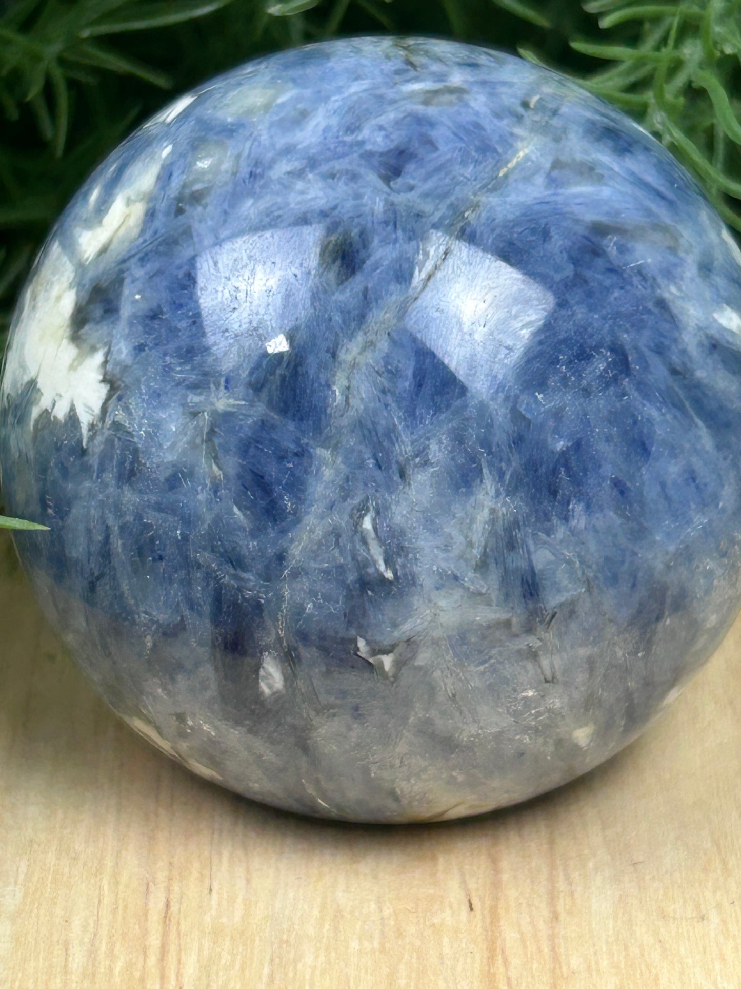Blue Kyanite Sphere