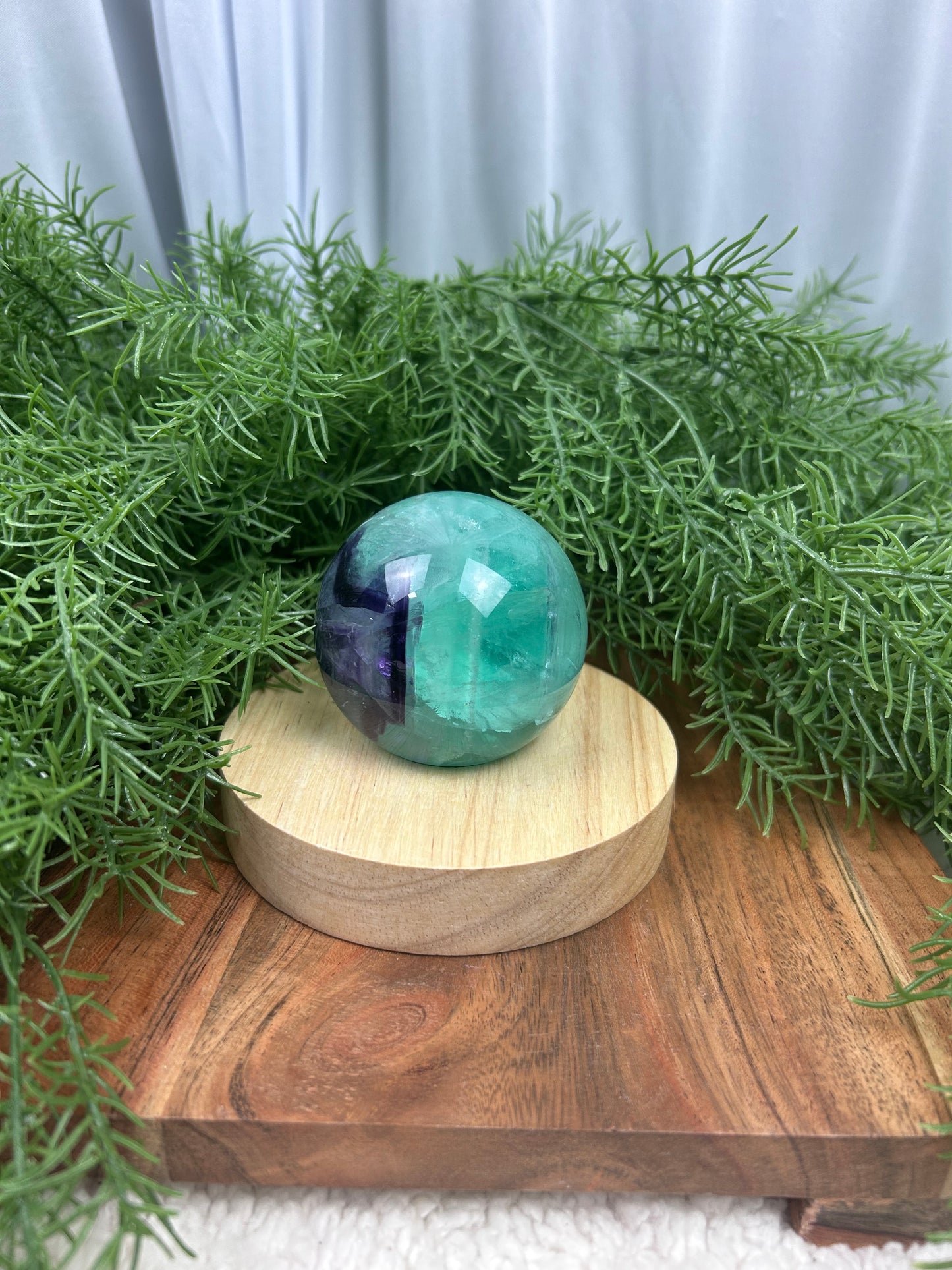 Watermelon Fluorite Sphere - High Quality