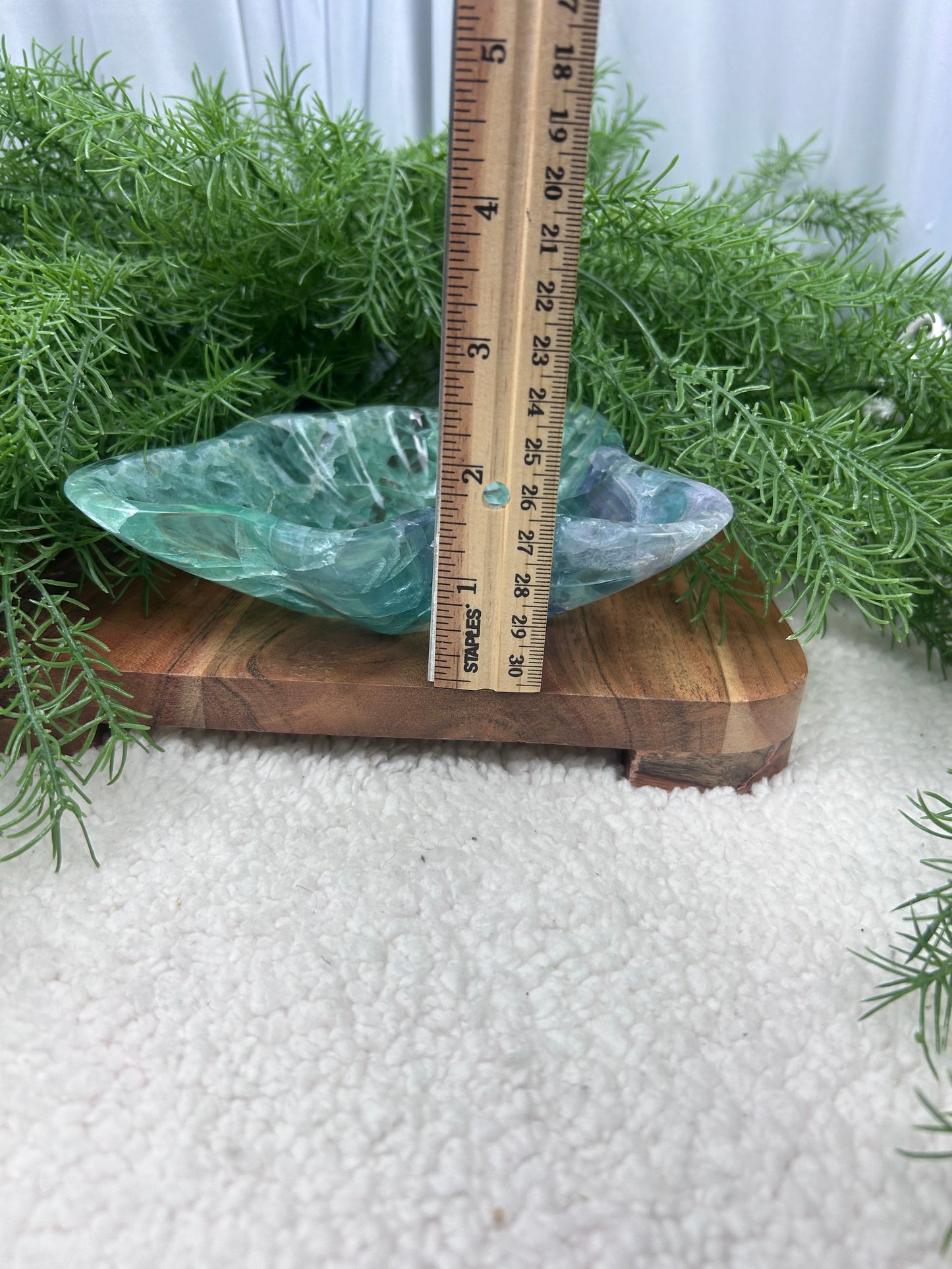 Watermelon Fluorite Dish - High Quality