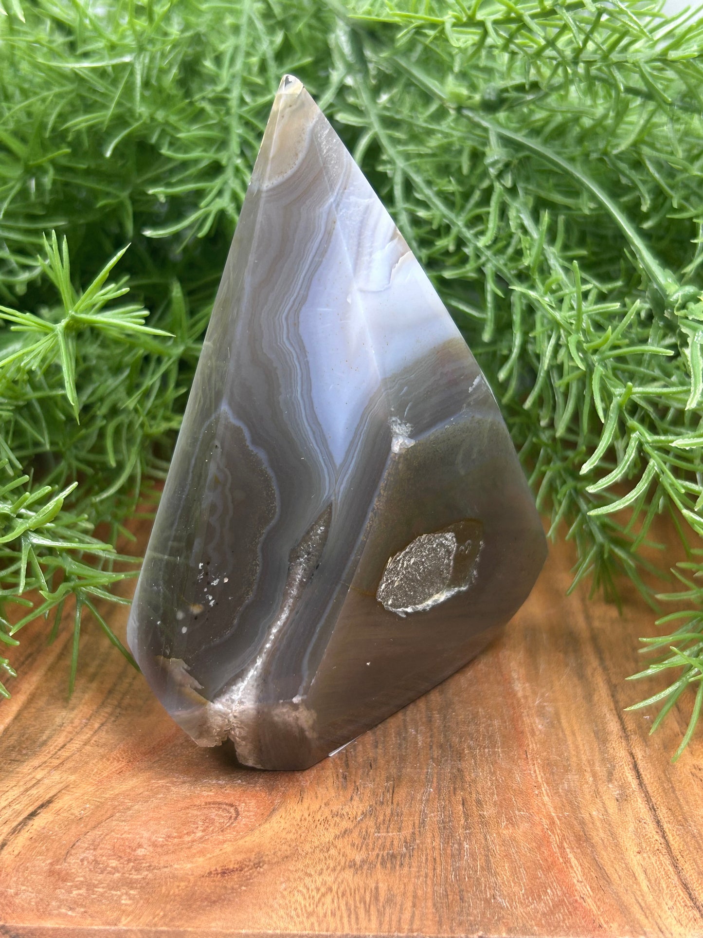 Sugar Druzy Agate Diamond