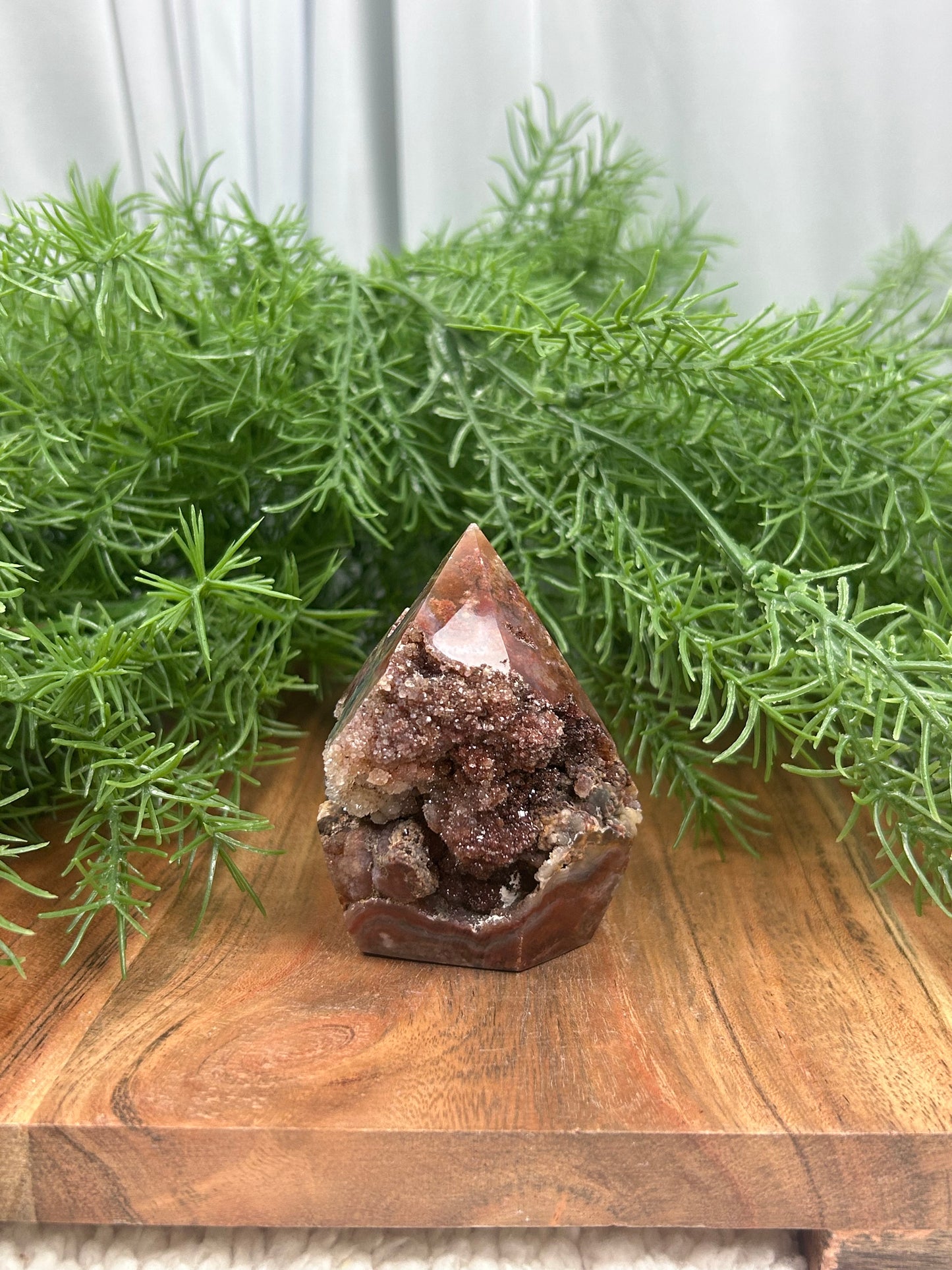 Sugar Druzy Agate Diamond