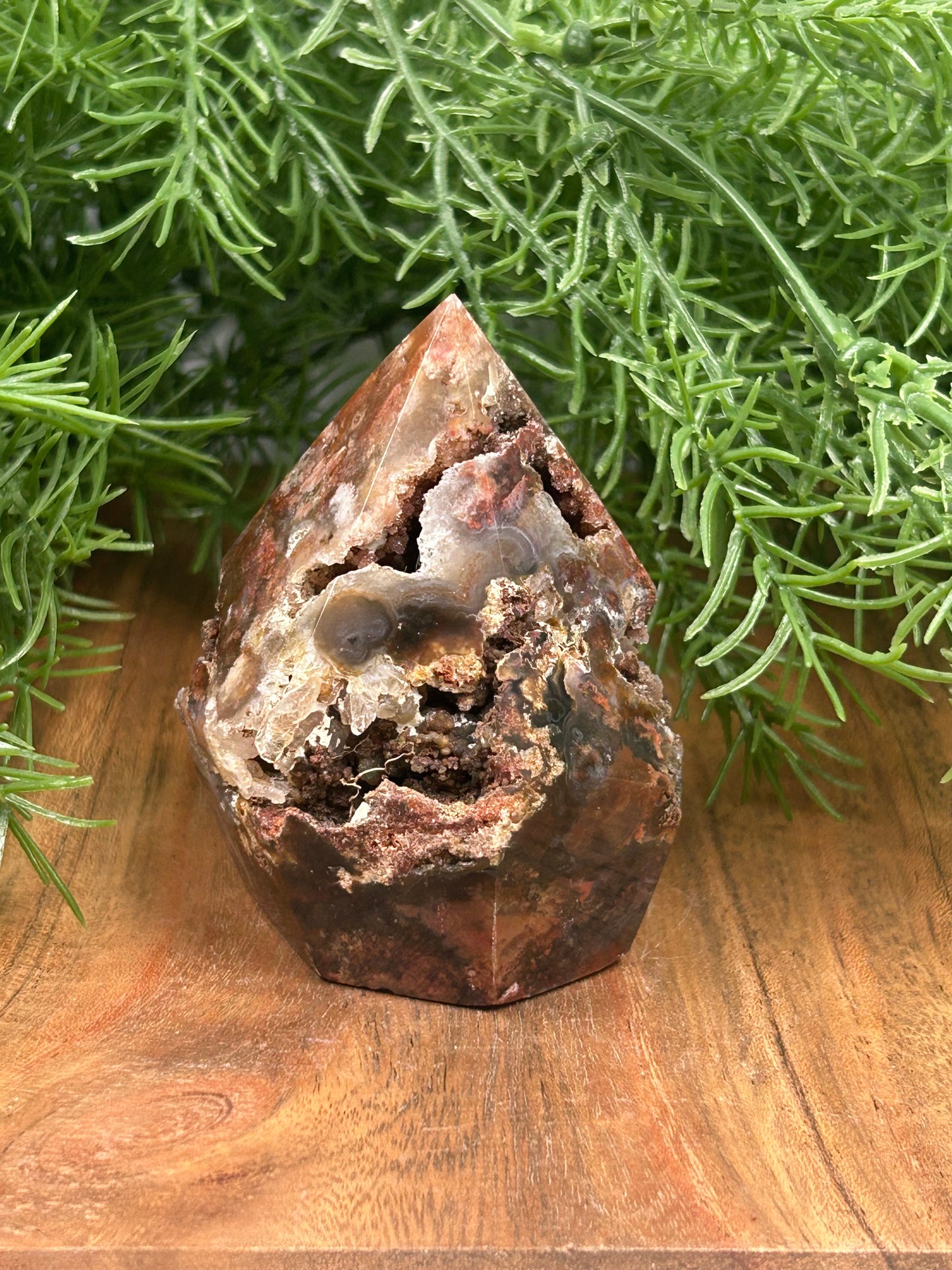 Sugar Druzy Agate Diamond