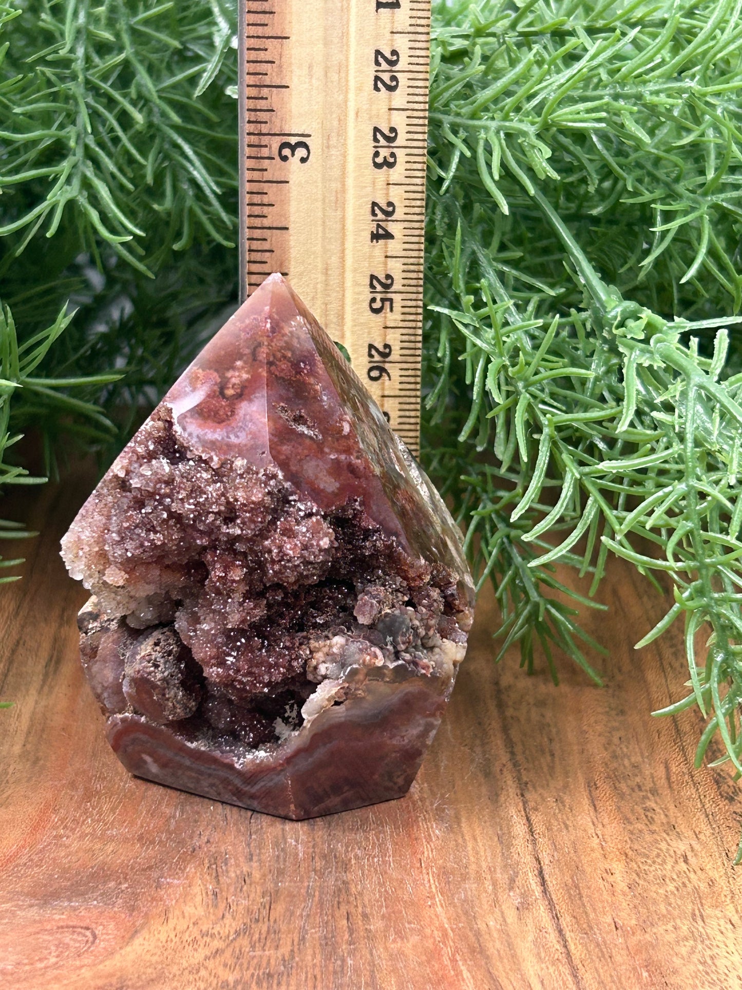 Sugar Druzy Agate Diamond