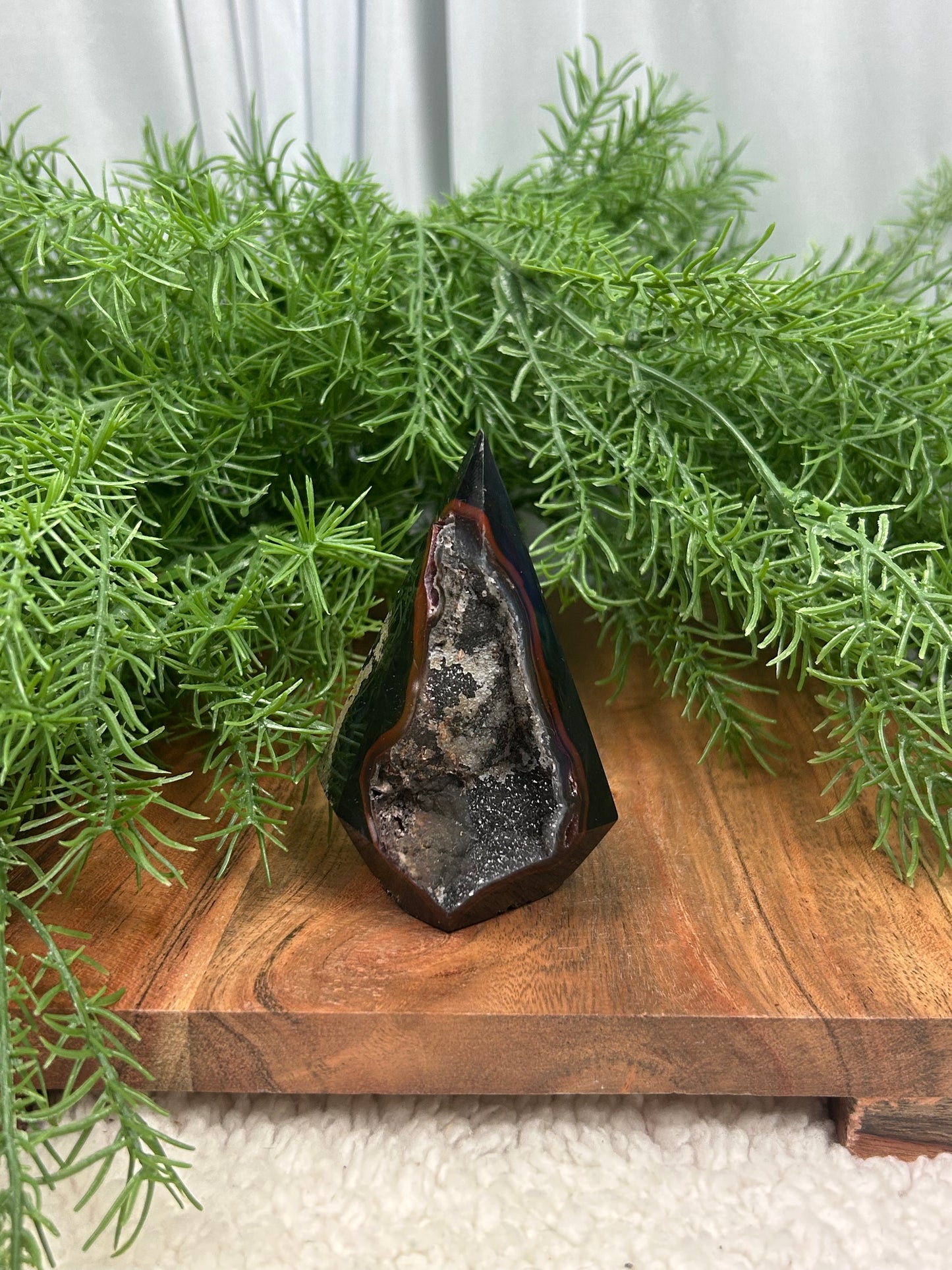 Sugar Druzy Agate Diamond