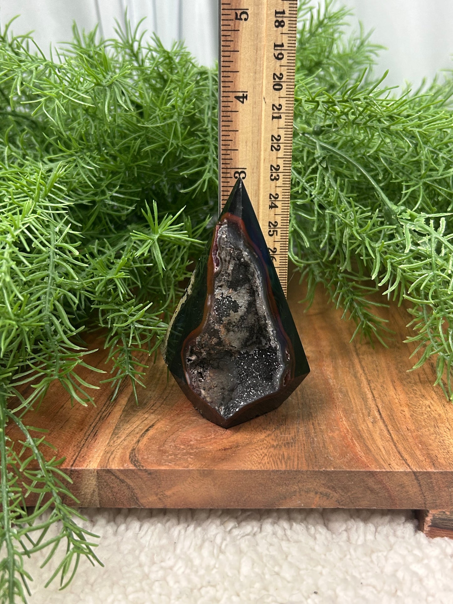 Sugar Druzy Agate Diamond