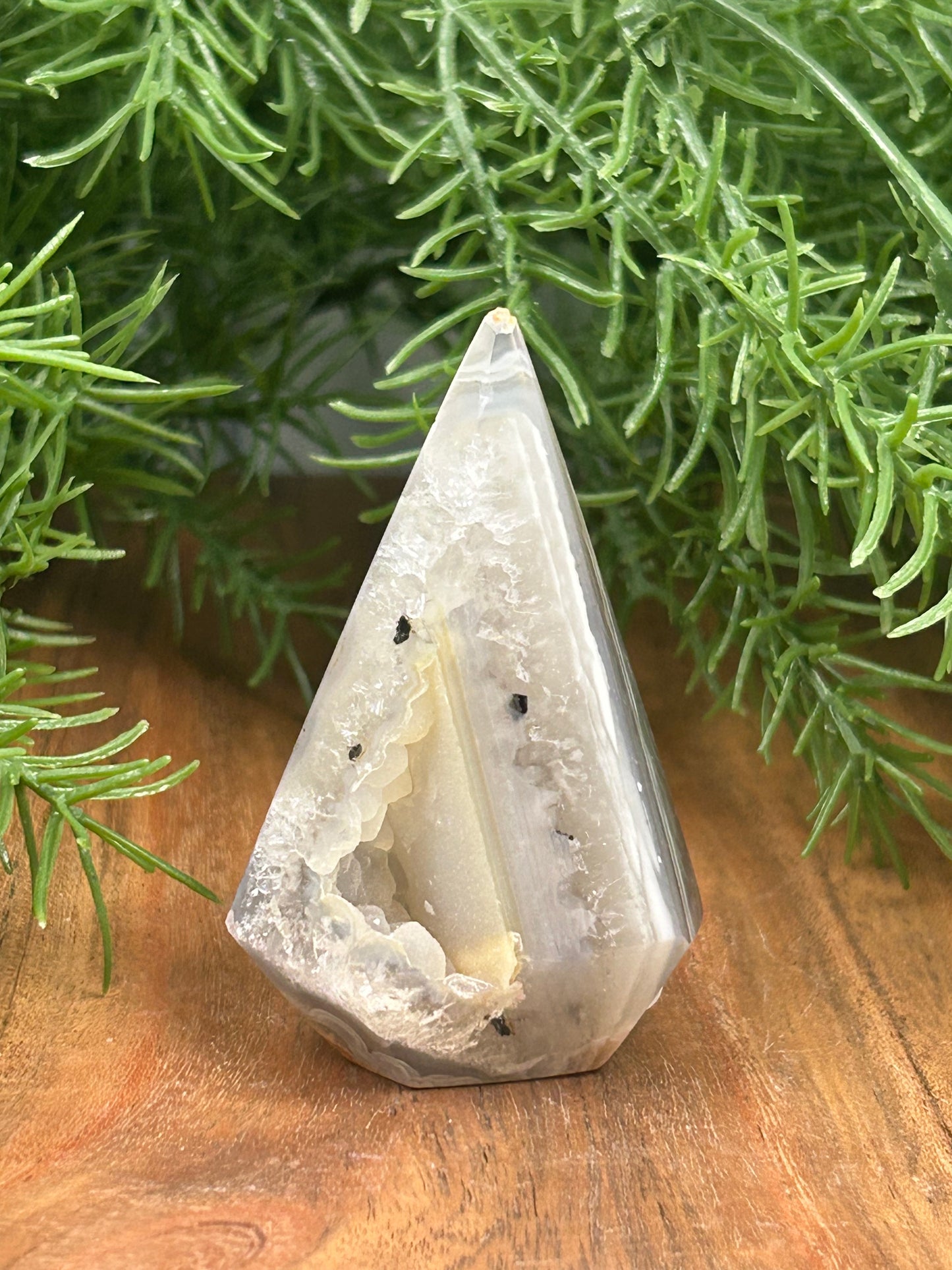 Sugar Druzy Agate Diamond
