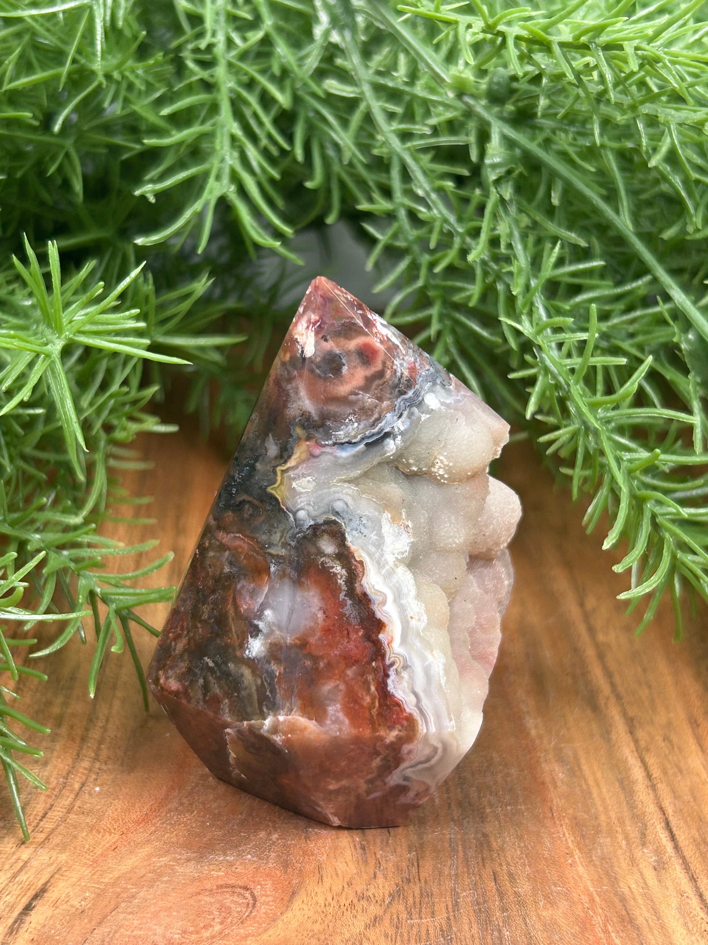 Sugar Druzy Agate Diamond