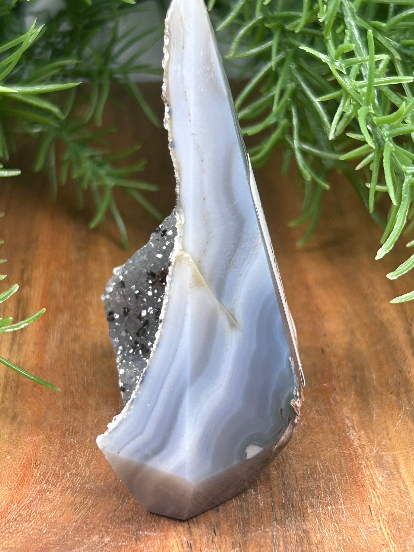 Sugar Druzy Agate Diamond